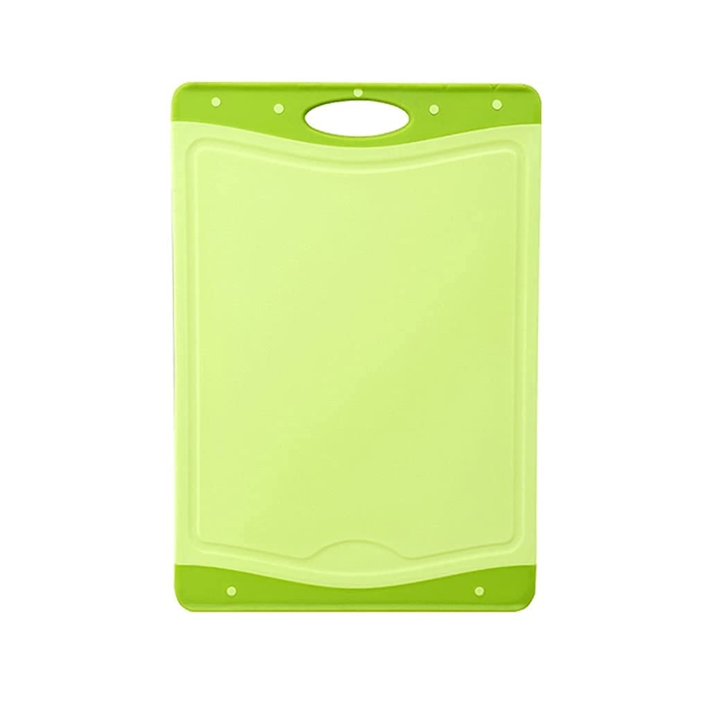 Premium Wooden & Plastic Cutting Boards for Kitchen - Non-Slip with Juice Groove, Portable Handle & Hanging Hole - Ideal for Meal Prep, Chopping Vegetables, and Serving Charcuterie