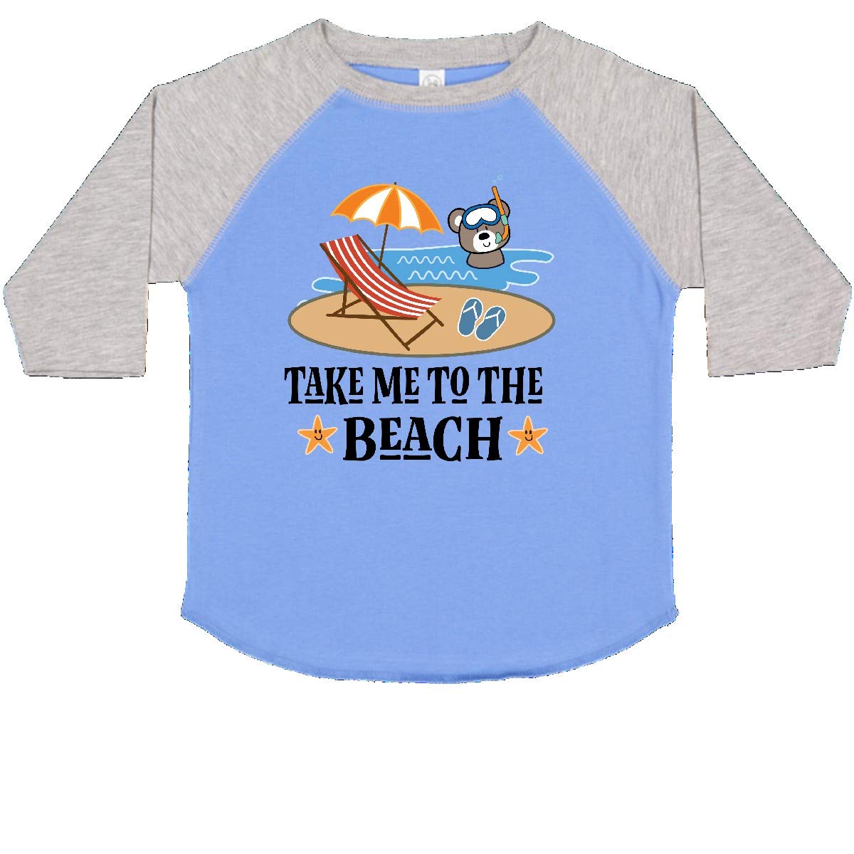 Inktastic Beach Vacation Toddler T-Shirt - Florida & California Themed Cute Kids Tee for Boys & Girls - Perfect for Summer Trips, Beach Outings & Family Vacations