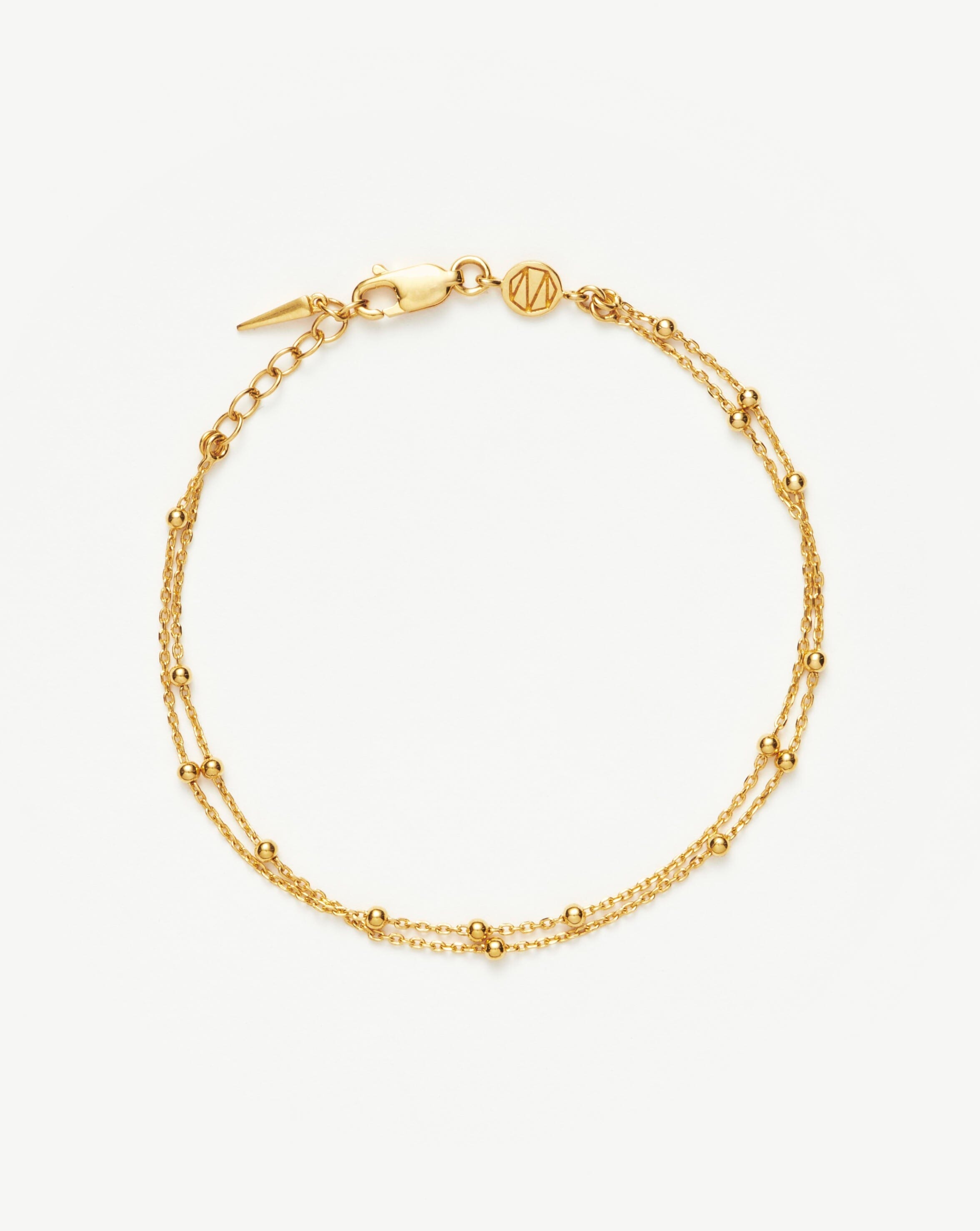 Double Chain Bracelet for Women - Elegant Layered Gold & Silver Jewelry - Perfect for Daily Wear, Parties & Gifts