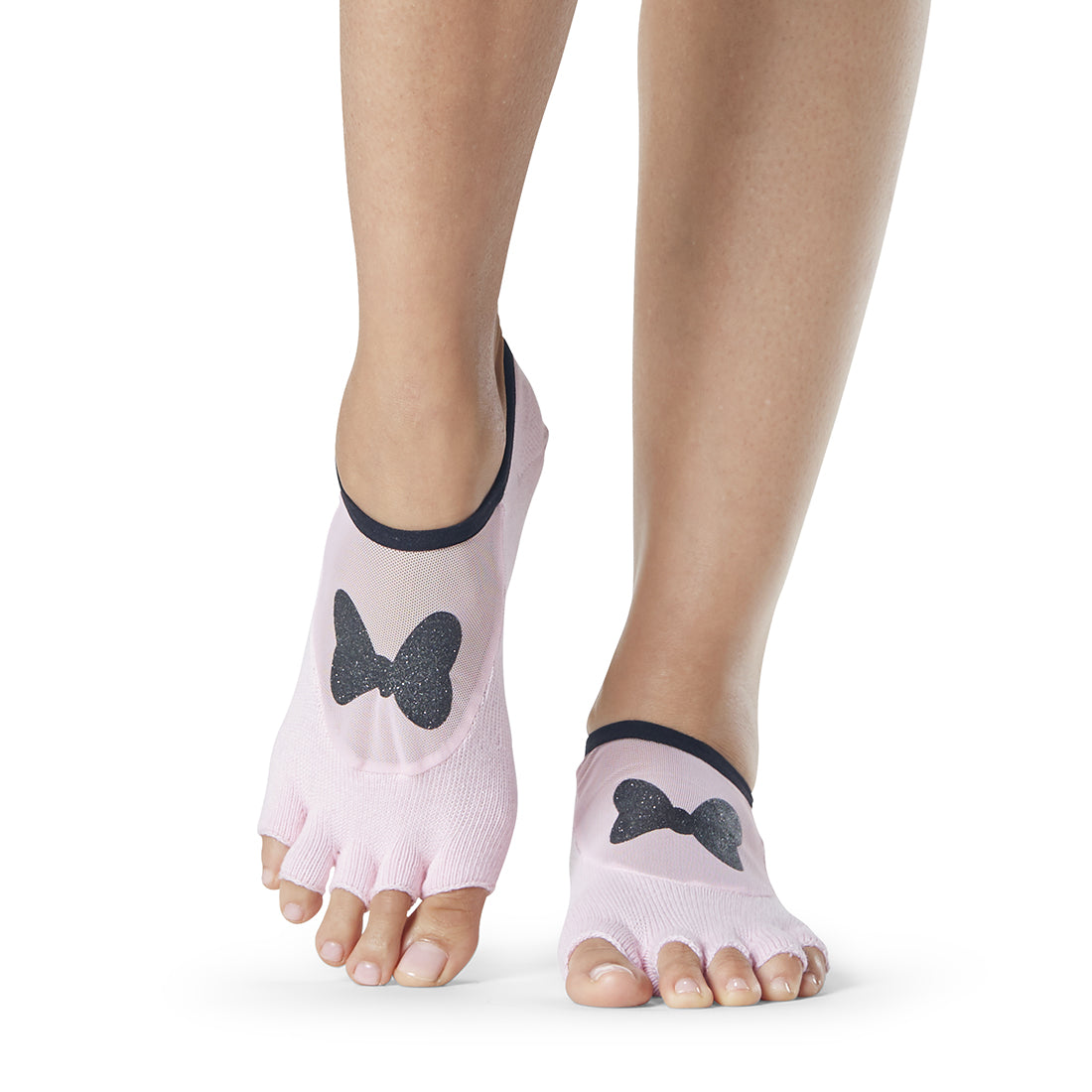 Disney Luna Grip Socks by ToeSox - Non-Slip Yoga Socks for Pilates, Barre & Dance - Perfect for Workouts, Studio Classes & Home Fitness