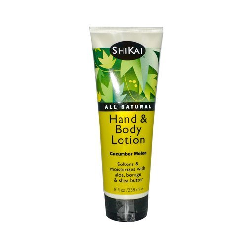 Shikai Cucumber Melon Hand & Body Lotion - 8 Oz (Pack of 3) | Natural Moisturizing Lotion for Dry Skin | Perfect for Home, Office & Travel Use