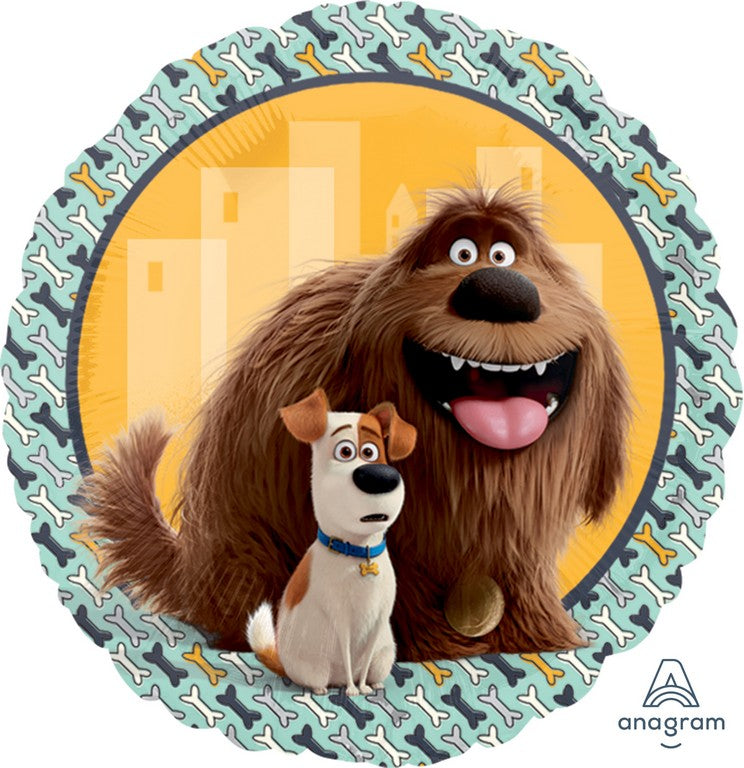 The Secret Life of Pets 45cm Standard HX Balloon - Perfect for Birthday Parties, Movie Nights & Pet-Themed Events