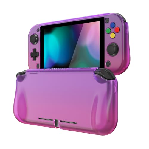 Clear Atomic Purple Rose Red