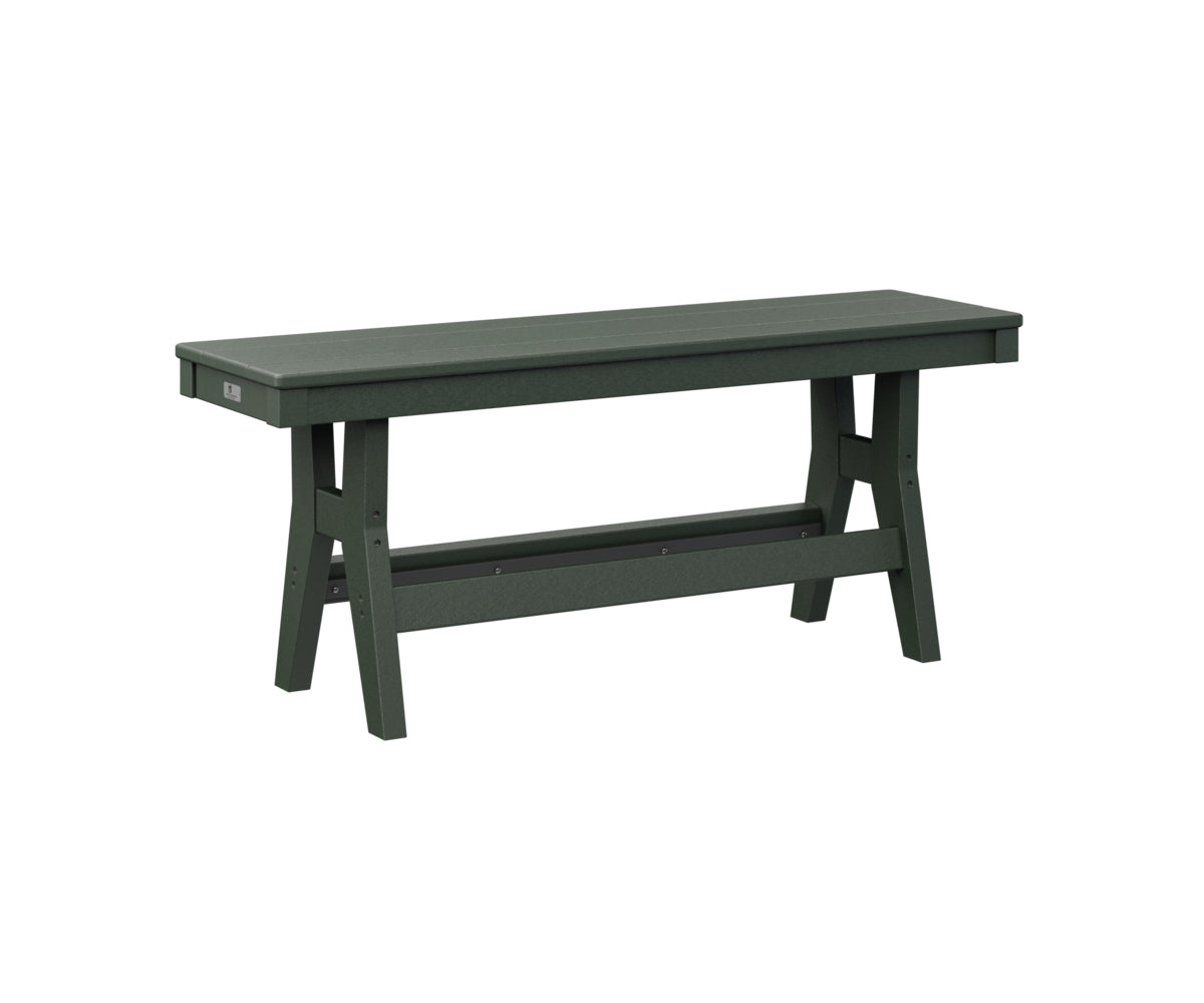 Berlin Gardens Harbor 44 Dining Bench - Outdoor Patio Furniture, Weather-Resistant Wooden Dining Bench for Garden, Deck, Backyard - Perfect for Entertaining and Relaxing