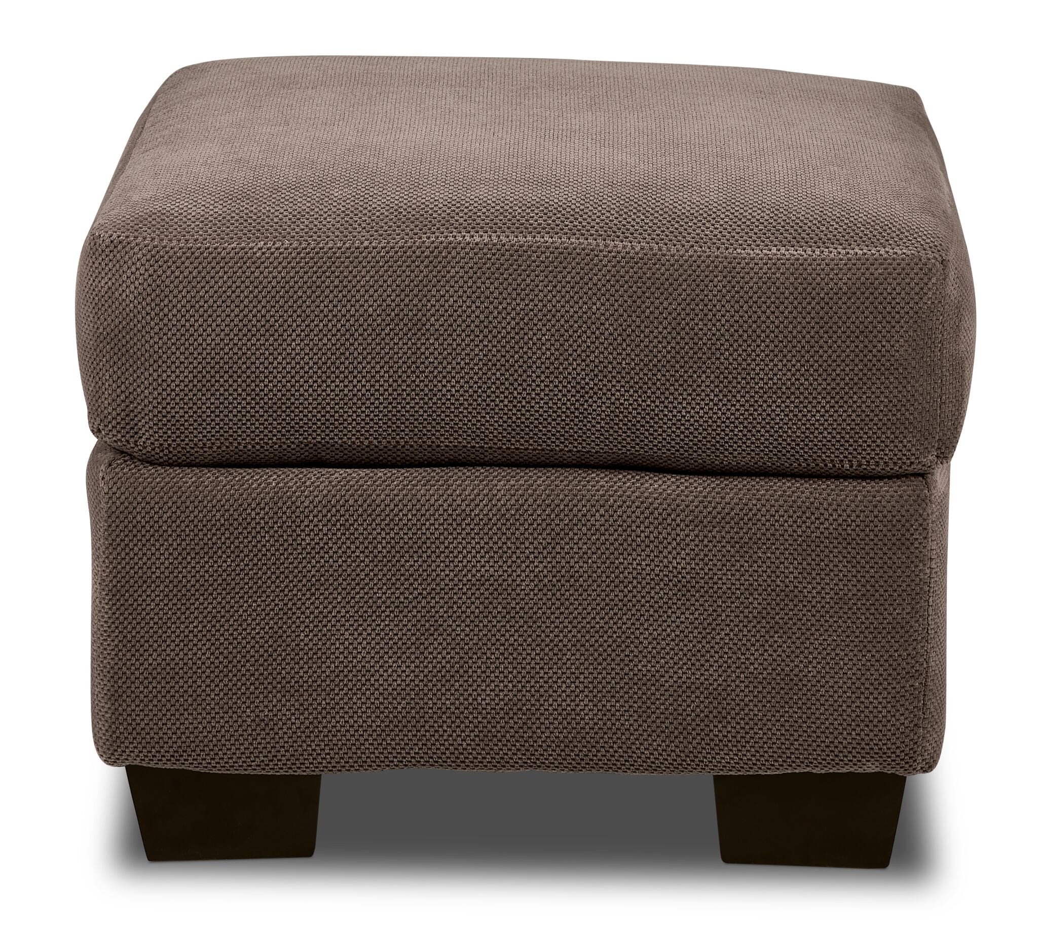 Archie Ottoman in Ash - Modern Storage Ottoman with Lift Top for Living Room, Bedroom, or Nursery - Perfect for Extra Seating and Hidden Storage