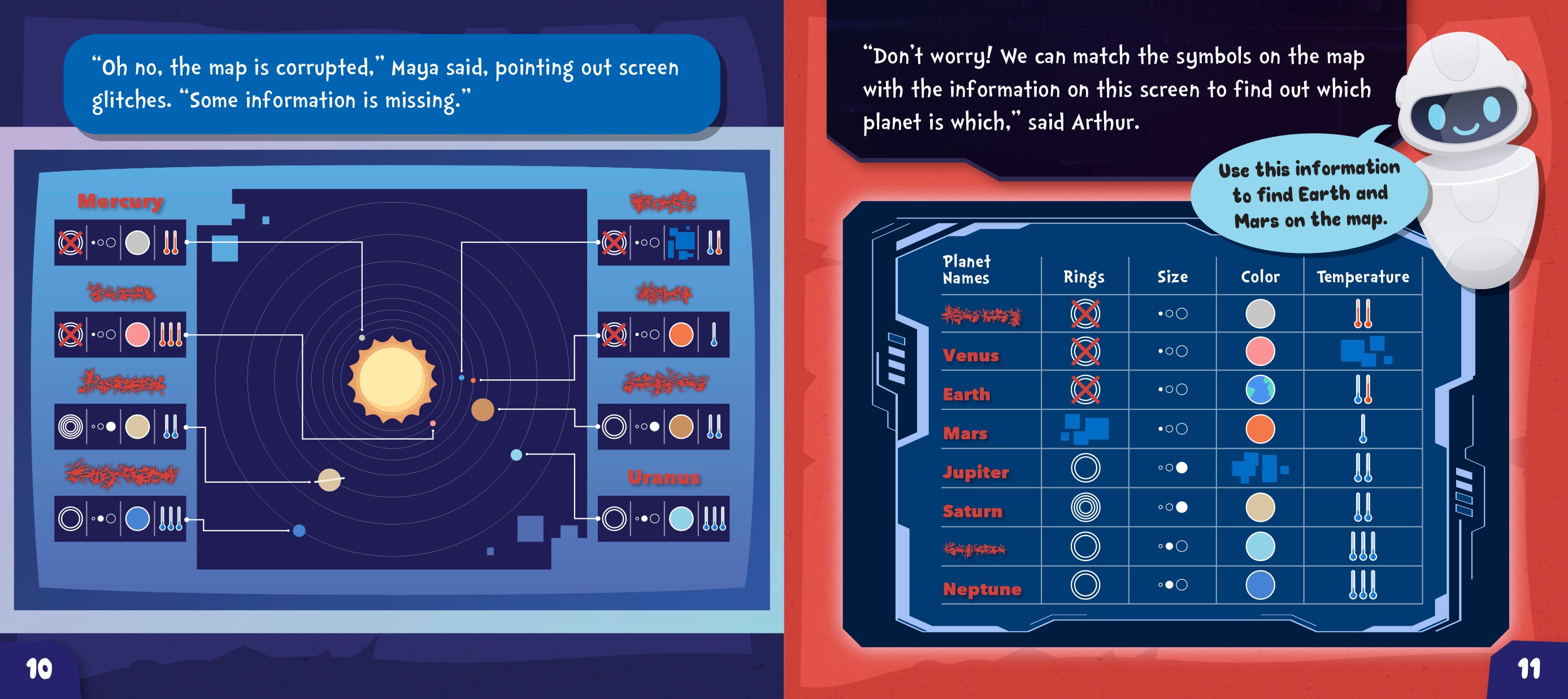 Chart Your Way to Mars - Space Exploration Wall Art & Educational Poster - Perfect for Kids' Rooms, Classrooms & Space Enthusiasts