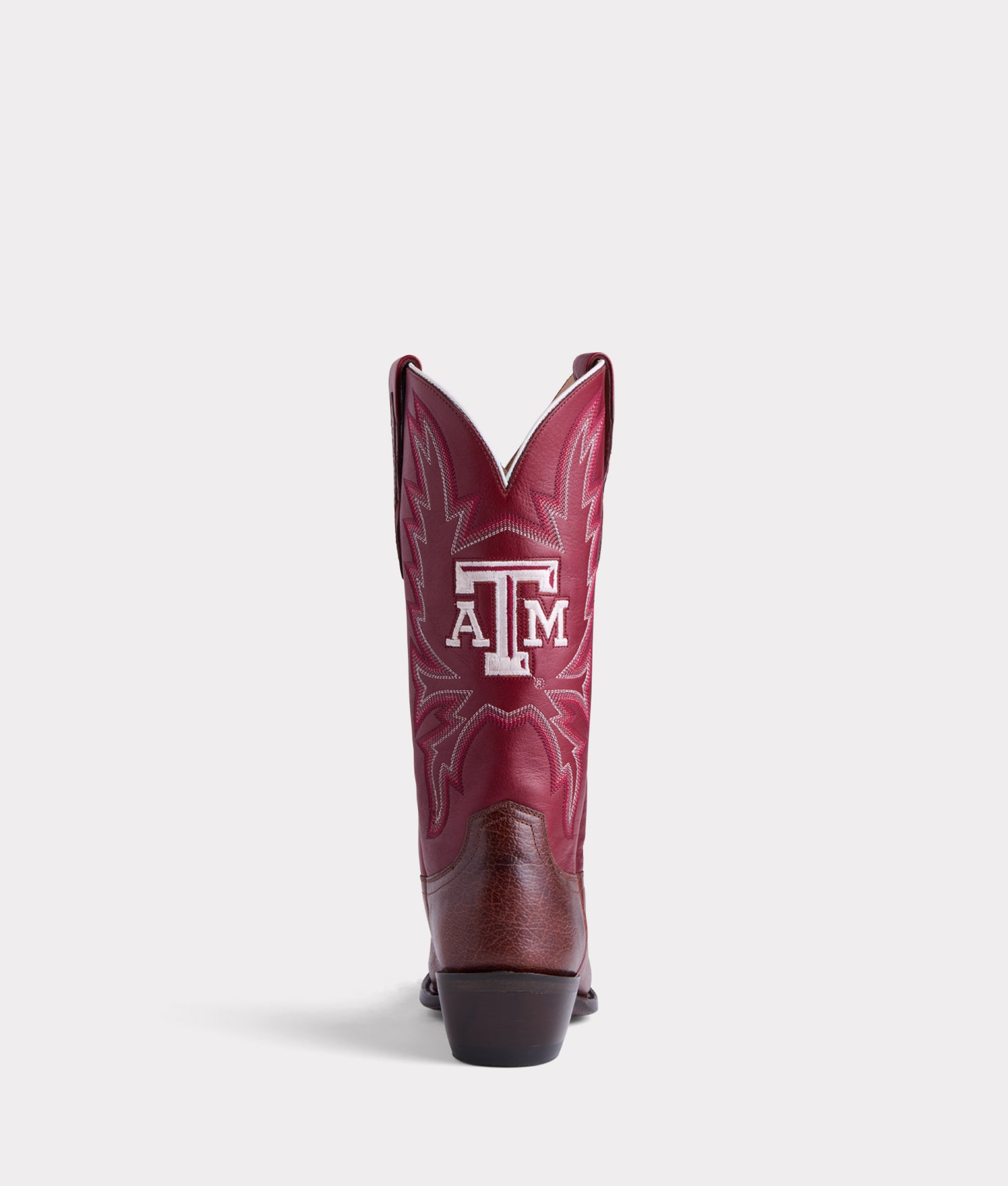 Lucchese x Texas A&M 12th Man Women's Chocolate Cowboy Boots - Western Fashion, Comfortable & Durable for Rodeo, Country Music Festivals & Everyday Wear