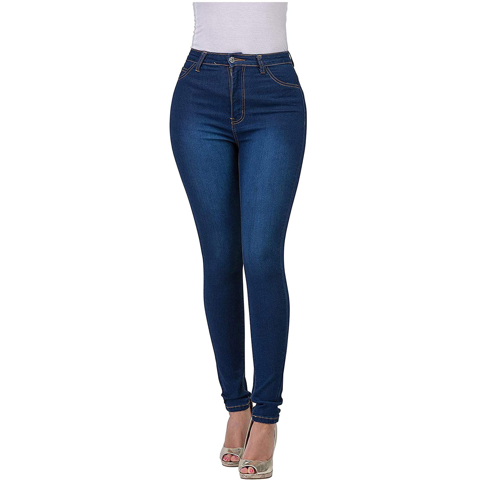 High Waisted Black Leggings for Women - 2022 Trendy Pure Color Straight Leg Yoga Pants | Perfect for Workouts, Running & Casual Wear
