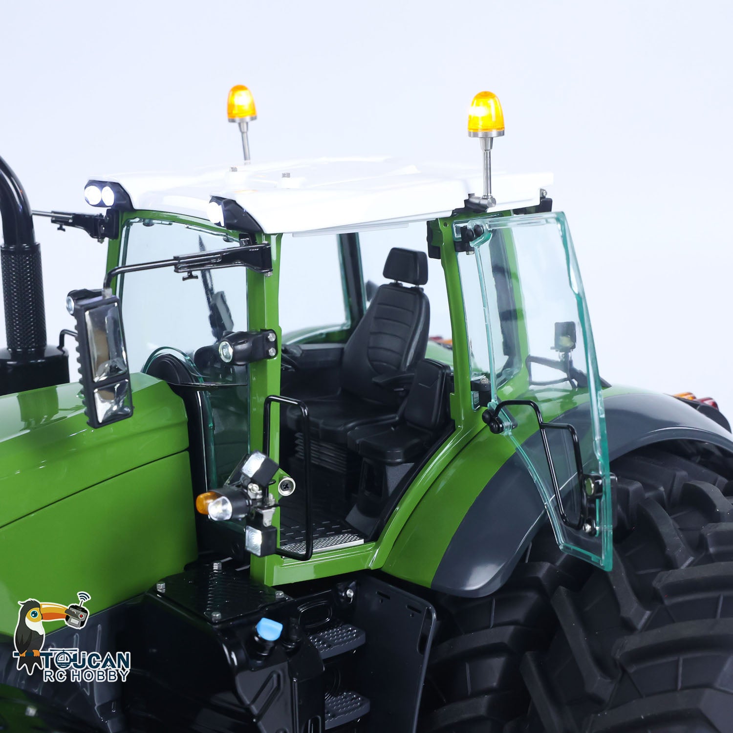 LESU AOUE 1050 1/14 Scale 4x4 RC Tractor Truck with Metal Body, Hydraulic System, Double Wheels, Smoke & Sound Effects - Remote Control Farm Vehicle for Kids & Adults - Perfect for Agricultural Play, Farm Simulation & RC Hobby Enthusiasts