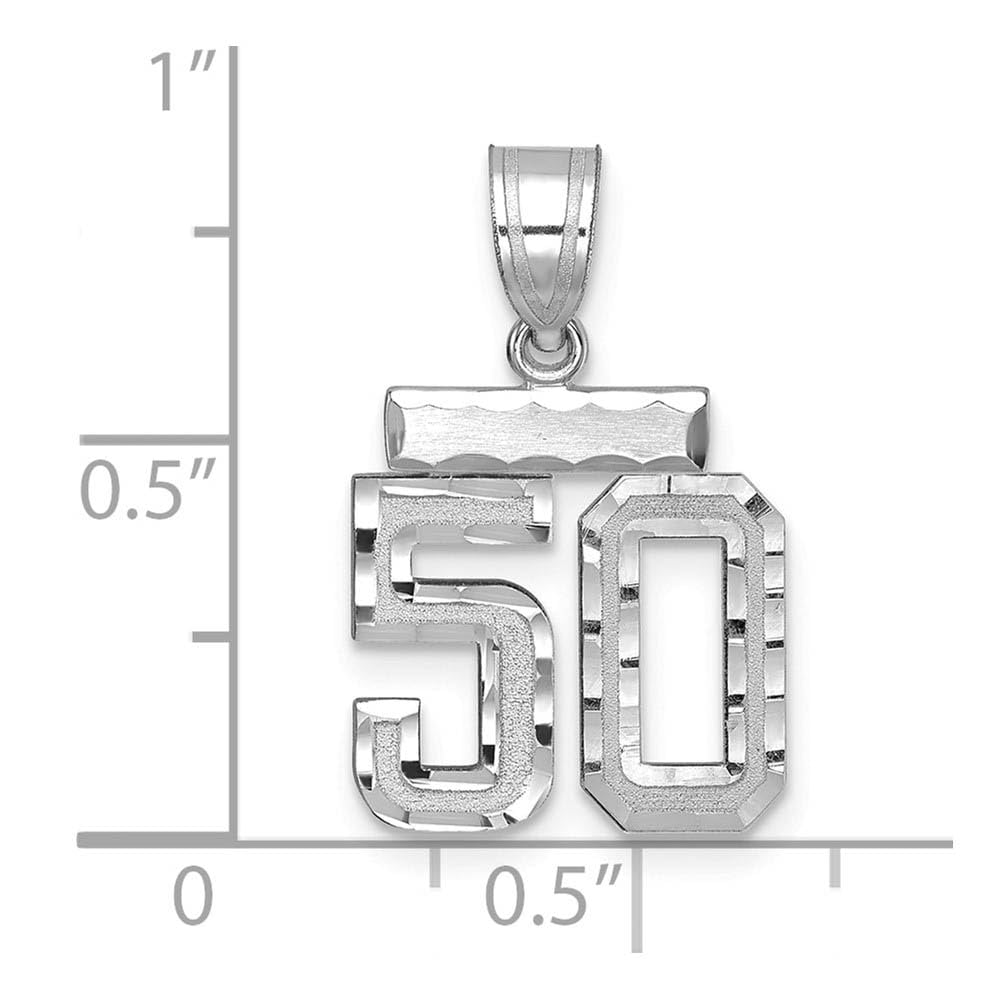 14k White Gold Black Bow Pendant - Varsity Collection for Gifts