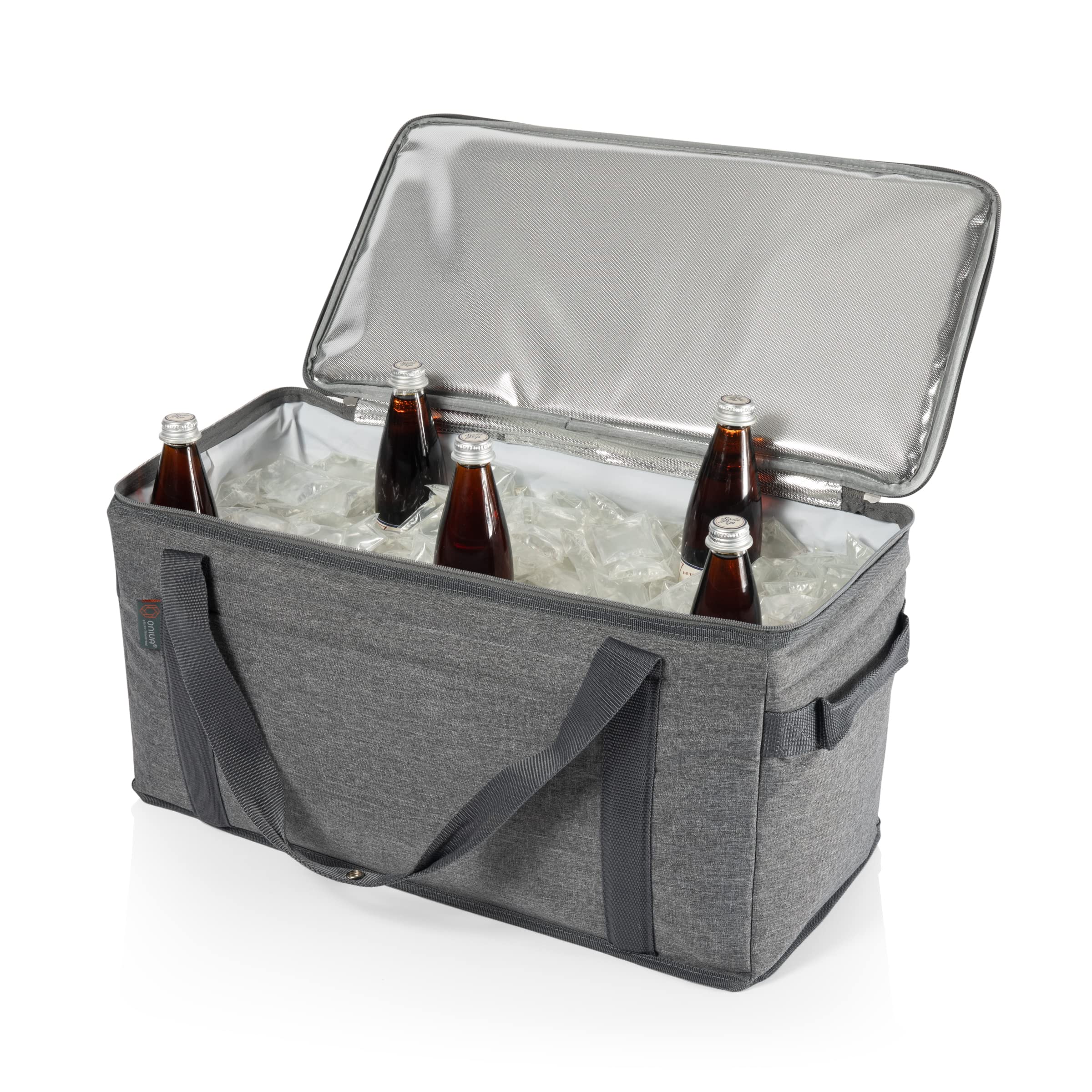 PICNIC TIME NCAA Unisex-Adult 64 Can Collapsible Cooler - Portable Insulated Picnic Cooler for Beach, Camping, Tailgating & Outdoor Parties