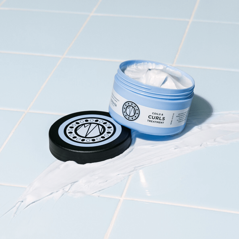 Coils & Curls Deep Hydrating Finishing Treatment Mask for Natural Curly Hair - Perfect for Post-Wash Styling & Frizz Control