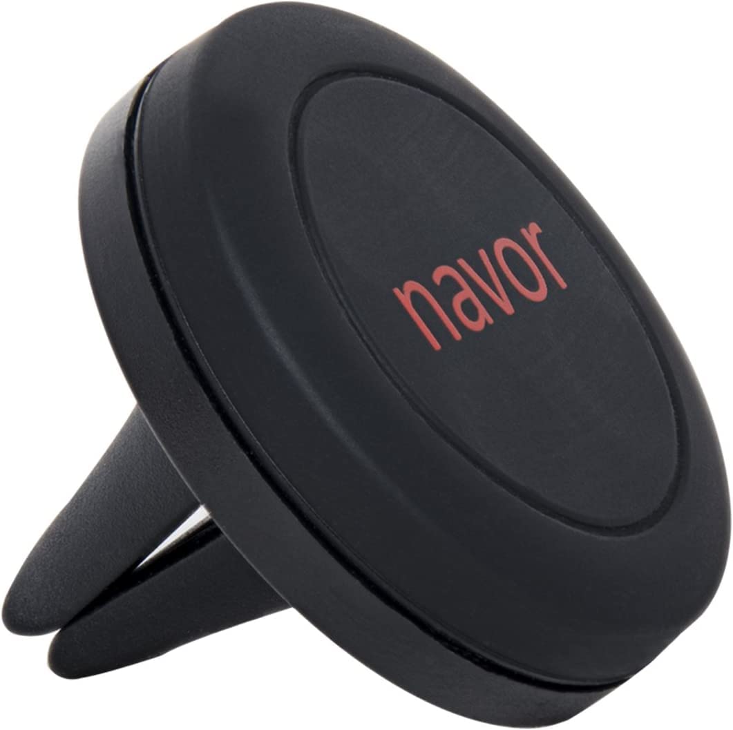 Universal Magnetic Car Phone Mount Holder - Fast Snap Technology for Phones & Mini Tablets | Strong Vent Clip for Secure Driving | Perfect for Commuting, Rideshare & Road Trips