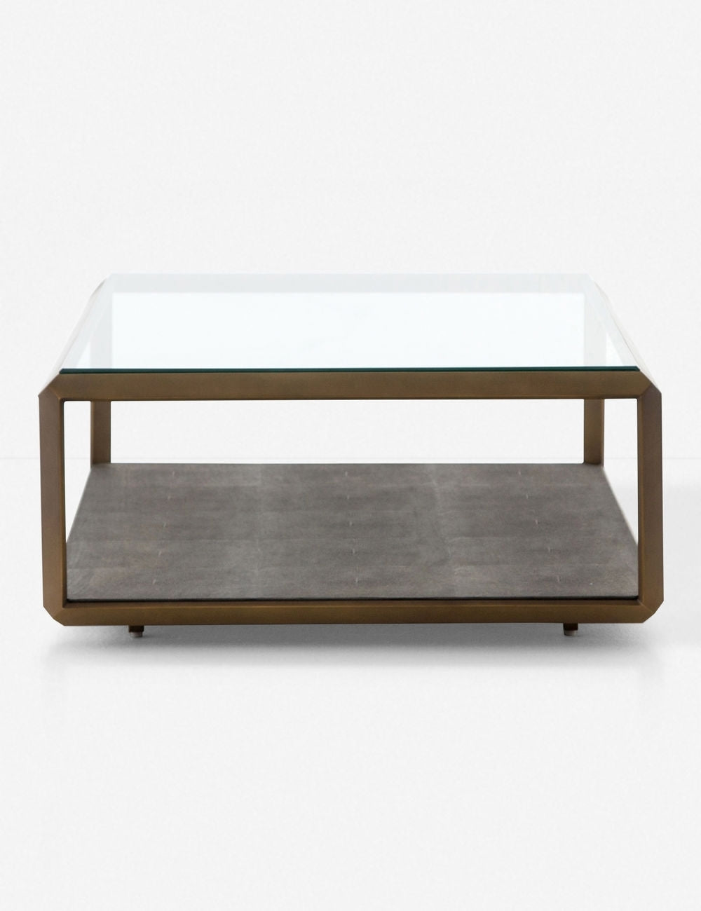 Modern Eryn Coffee Table - Mid-Century Design with Storage Shelf - Perfect for Living Room, Office & Small Spaces