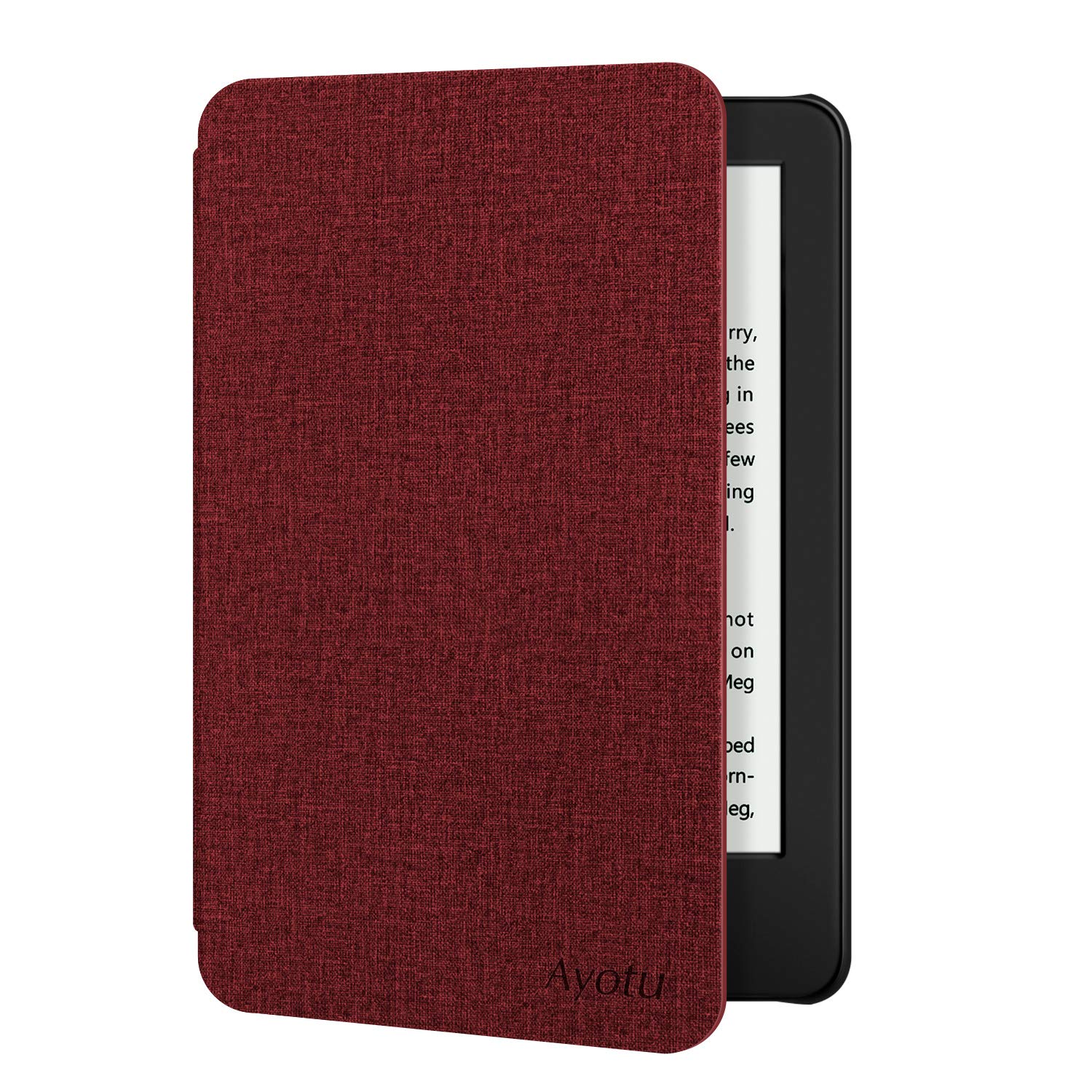 Ayotu Protective Case for Kindle 10th Generation 2019 - Shockproof Cover with Auto Wake/Sleep Feature, Compatible with Amazon Kindle 10th Gen 2019 (Not for Kindle Paperwhite/Oasis/2022 Models) - Perfect for Reading, Traveling and Daily Use - Red
