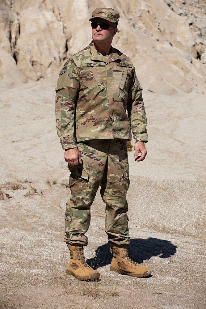 Propper Men's FR ACU Military Jacket - Flame Resistant Army Combat Uniform Coat for Outdoor Work & Tactical Use
