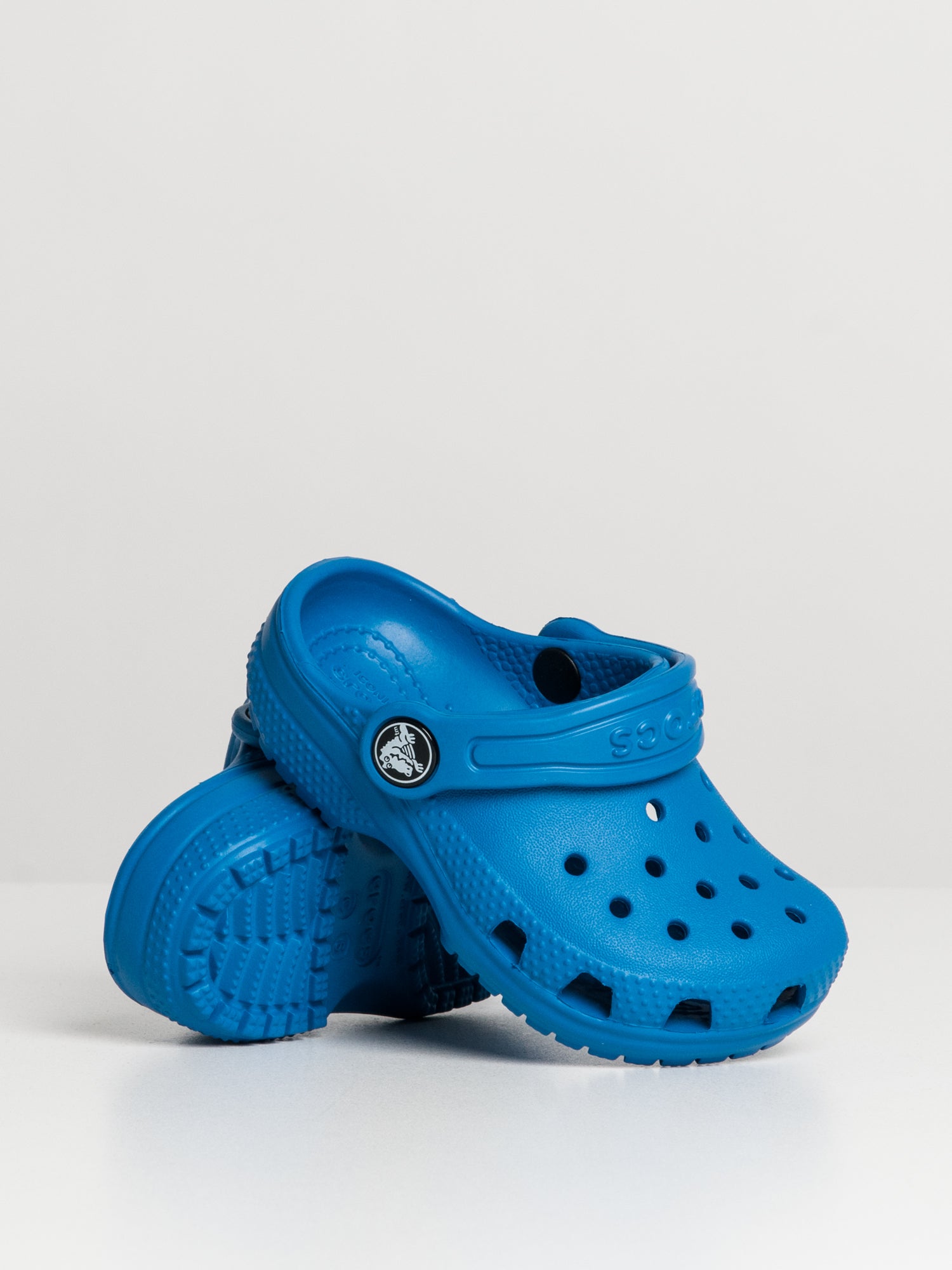 Crocs Classic Toddler Bright Cobalt Clog - Comfortable & Lightweight Kids Water Shoes for Beach, Pool & Outdoor Play - Clearance Sale