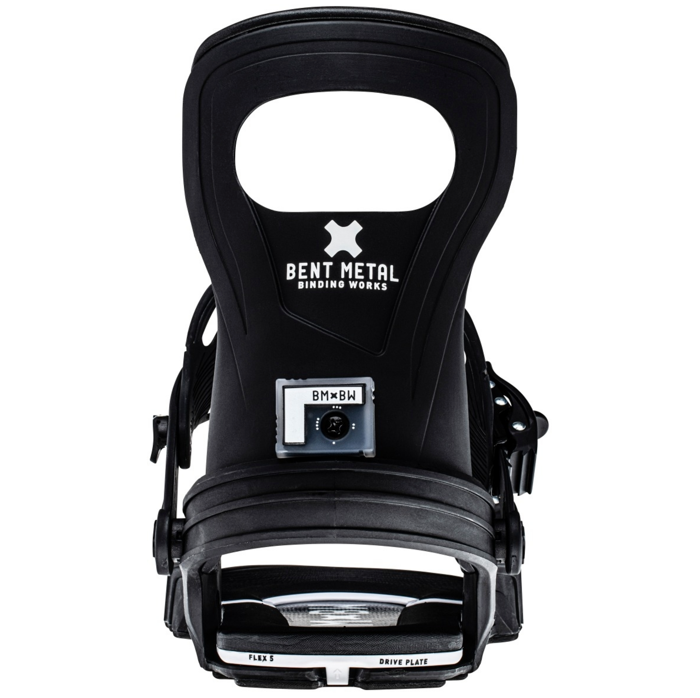 Bent Metal 2025 Bolt Snowboard Bindings - Black | High-Performance Snowboarding Gear for All-Mountain & Freestyle Riding