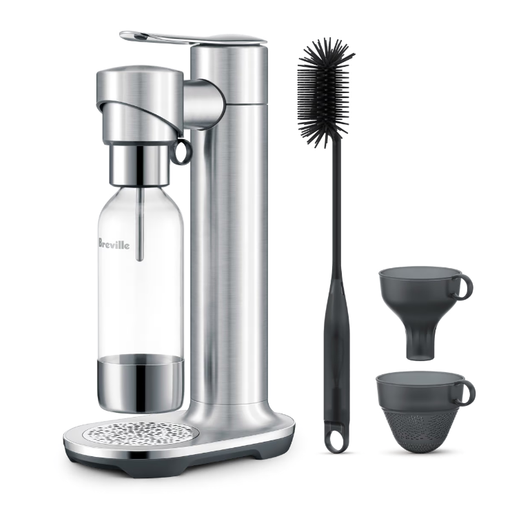 Breville Fusion Blender - 1200W High-Speed Countertop Blender with Brushed Stainless Steel Finish - Perfect for Smoothies, Soups & Nut Butters - Professional Kitchen Appliance for Home & Commercial Use