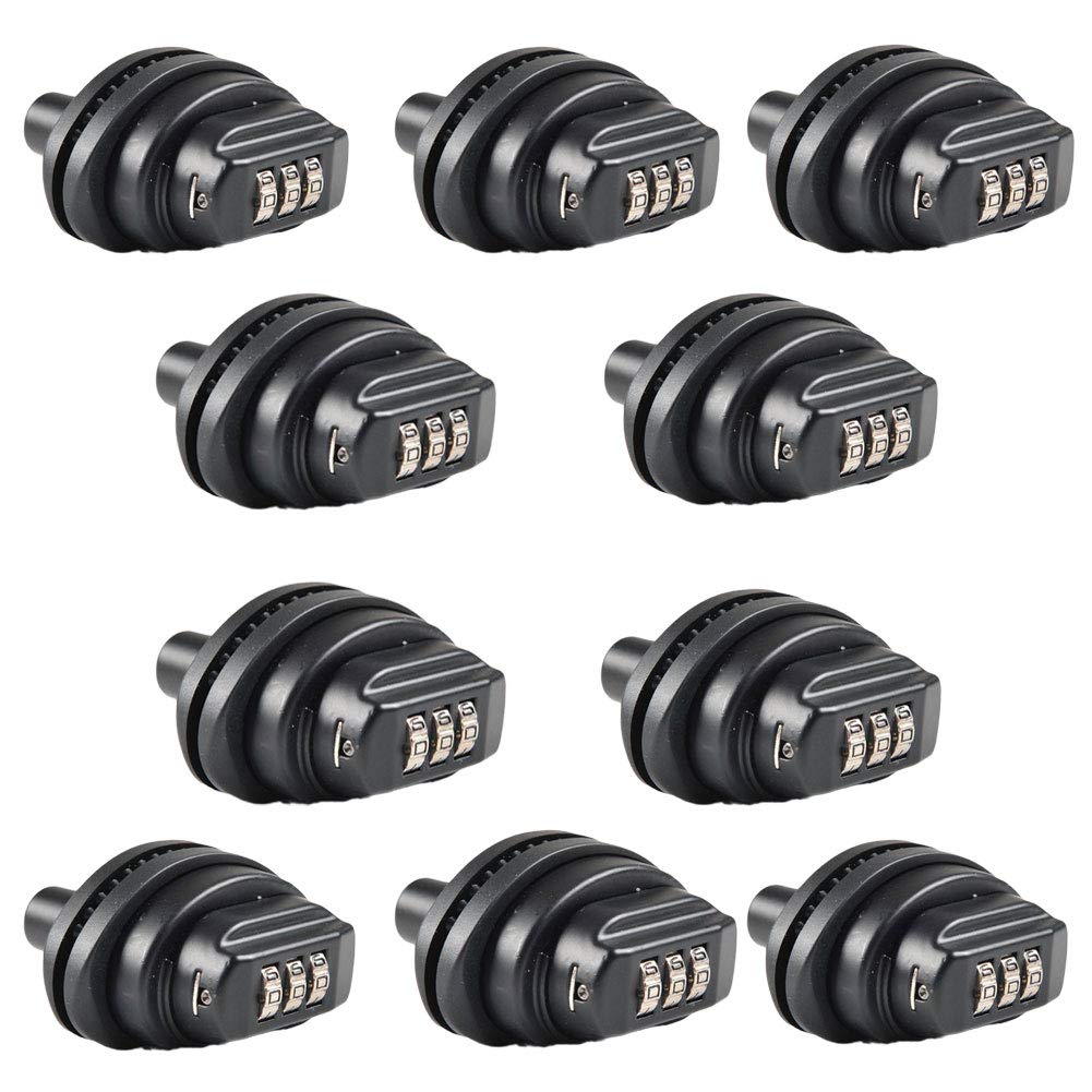 Universal Gun Trigger Lock - 10 Pack, Fits Pistols, Rifles & Shotguns - Secure Firearm Safety for Home, Range & Travel Use