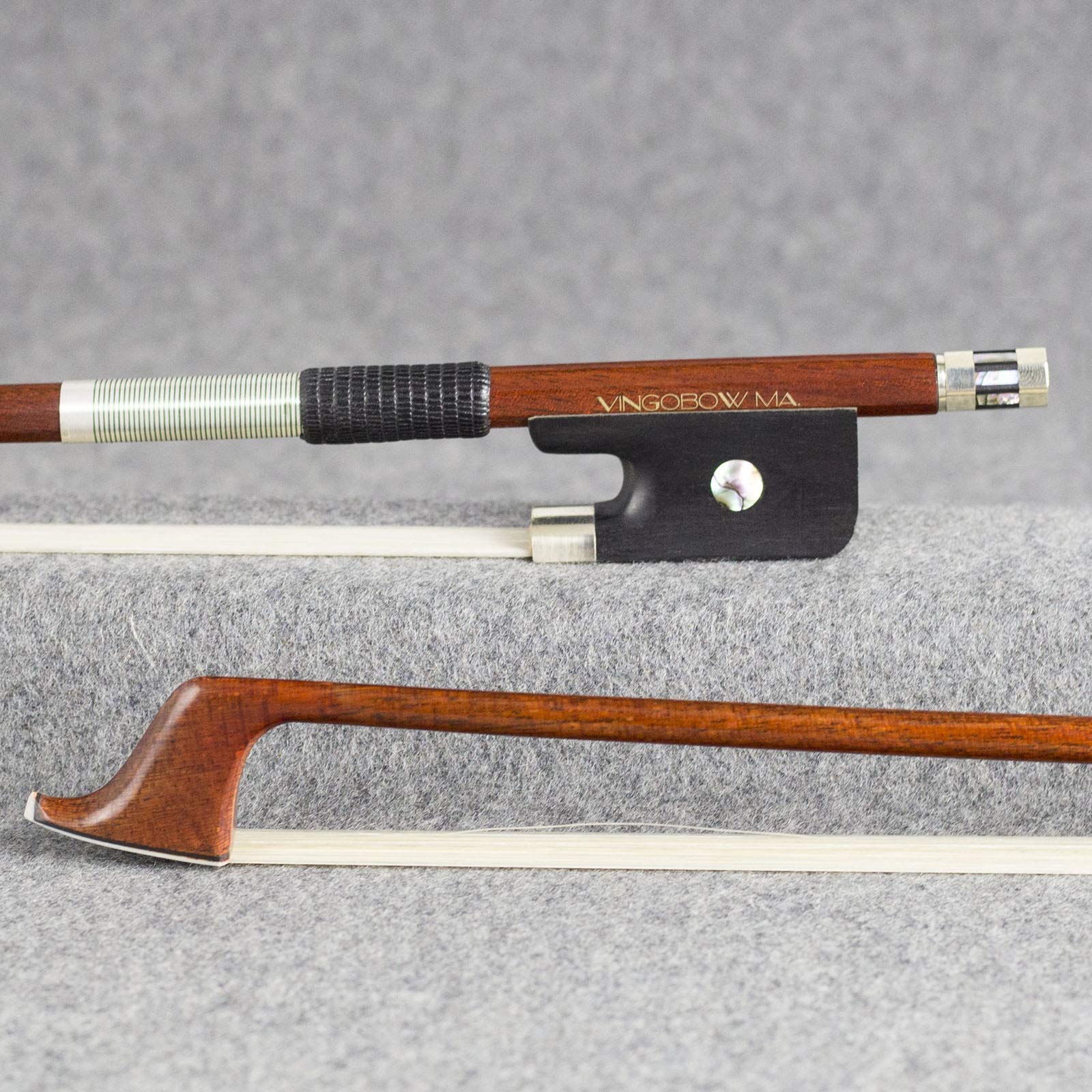 Premium 4/4 Size Carbon Fiber Hybrid Cello Bow with Ebony Frog - Master Level Pernambuco Performance Bow for Warm Sweet Tone (Mongolian Horse Hair) - Perfect for Professional Musicians & Orchestra Performances