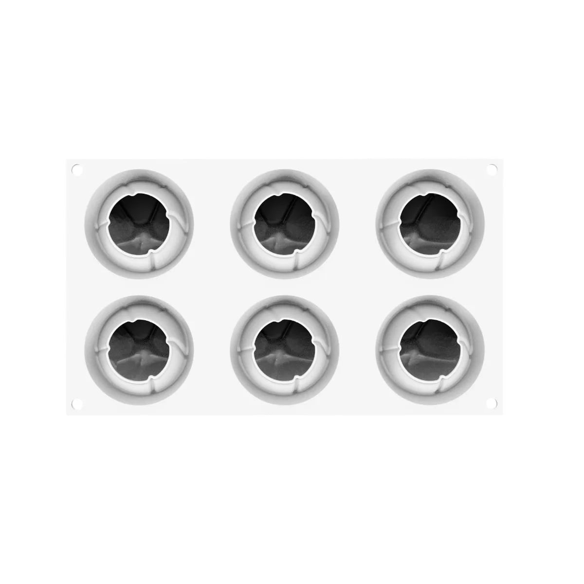 Silikomart Atome 120 Silicone Cake Mold - 6 Different Shapes for Baking, Desserts, and Pastry Making | Perfect for Home Bakers and Professional Chefs