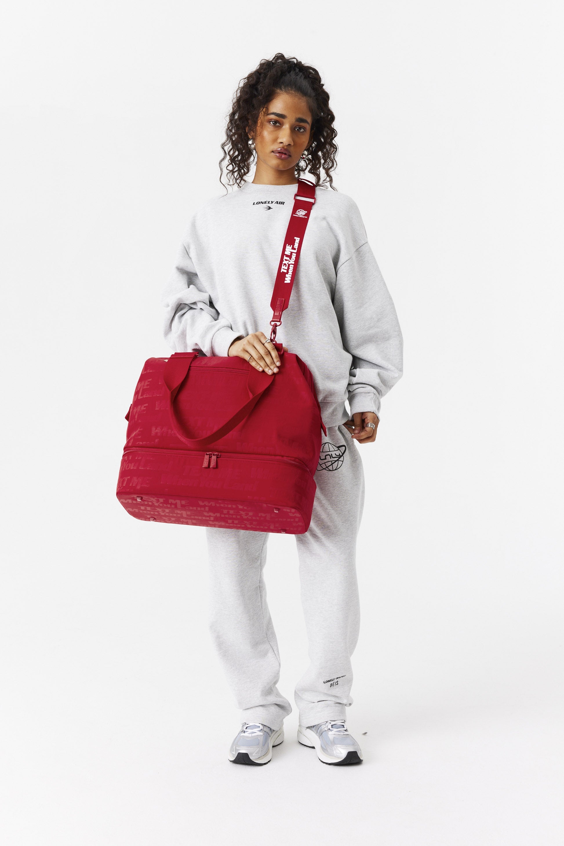 Text Me Red Adjustable Shoulder Strap - Perfect for Handbags, Crossbody Bags & Travel Accessories