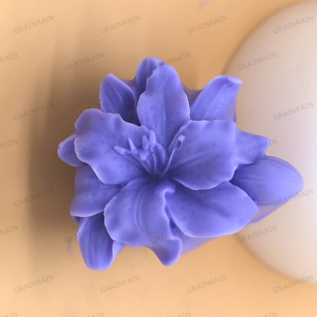 Premium Silicone Soap Molds for DIY Handmade Soap Making - Flower Shaped Silicone Molds for Candles, Plaster & Resin Crafts - Perfect for Home Spa, Wedding Favors & DIY Gift Making (14014)