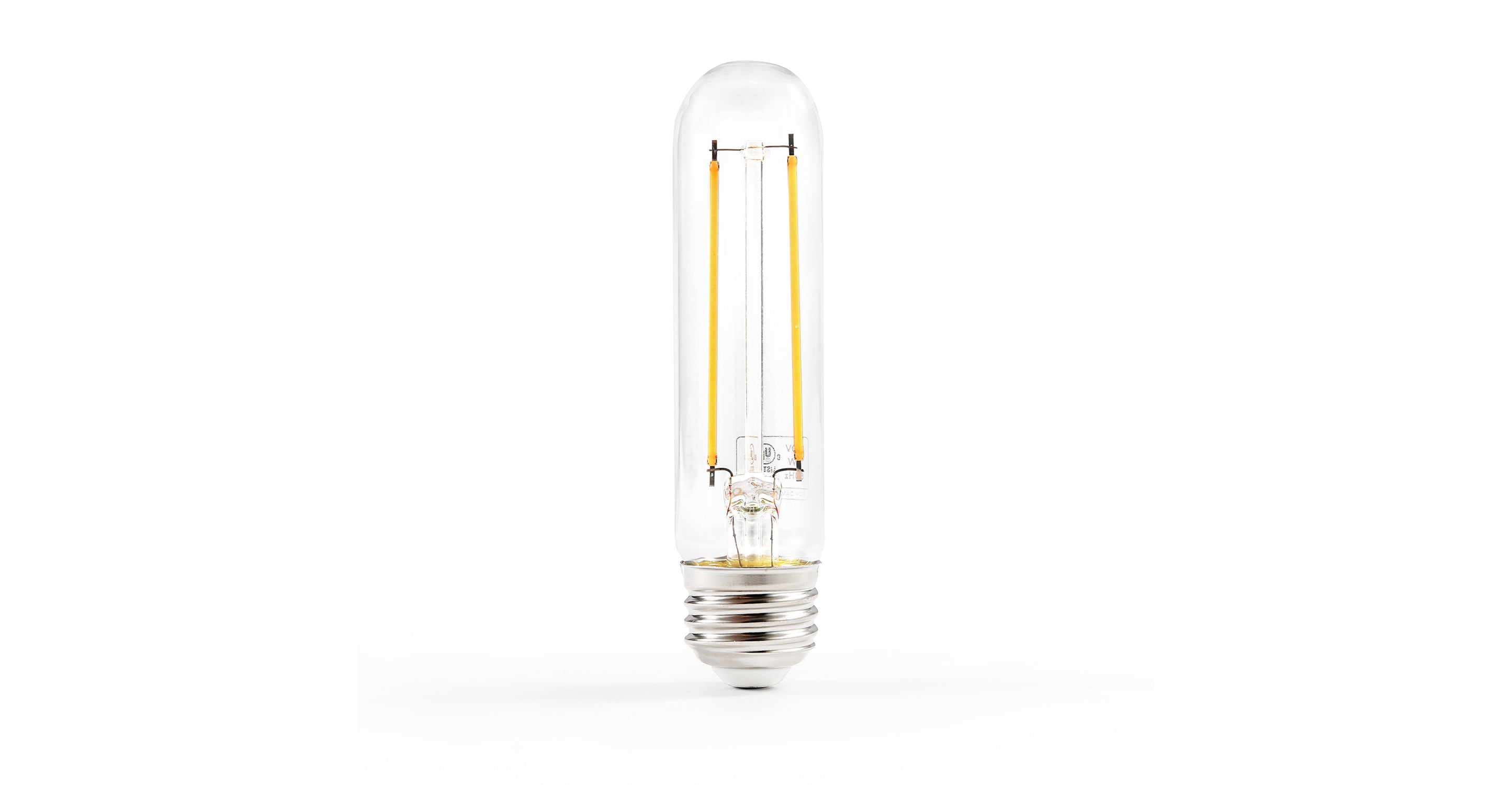 Sovana T10 4.9W Clear LED Filament Light Bulbs - Energy Efficient Vintage Edison Bulbs for Home, Cafe, Restaurant & Bar Lighting