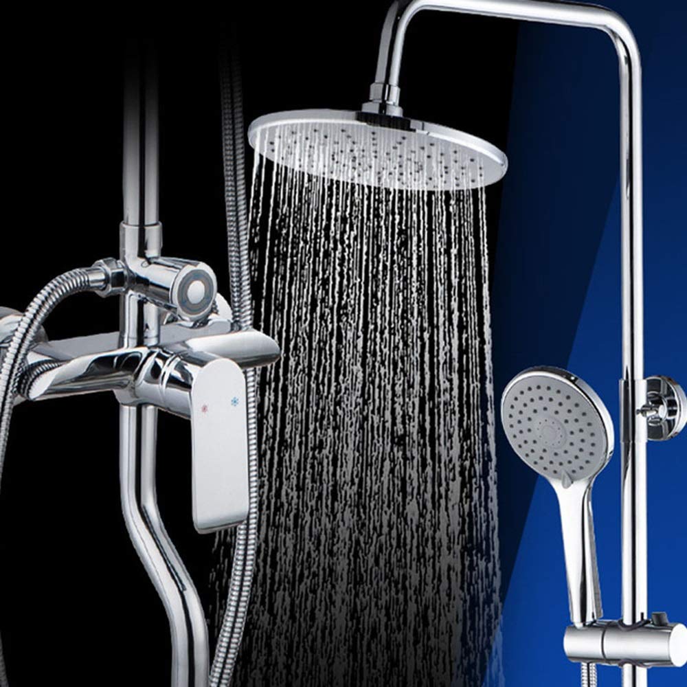 Premium 3-Speed Multi-Function Shower Set with Cold Shower Option - Durable Copper Bathroom Faucet for Luxurious Spa Experience at Home | Perfect for Master Bathrooms & Guest Suites