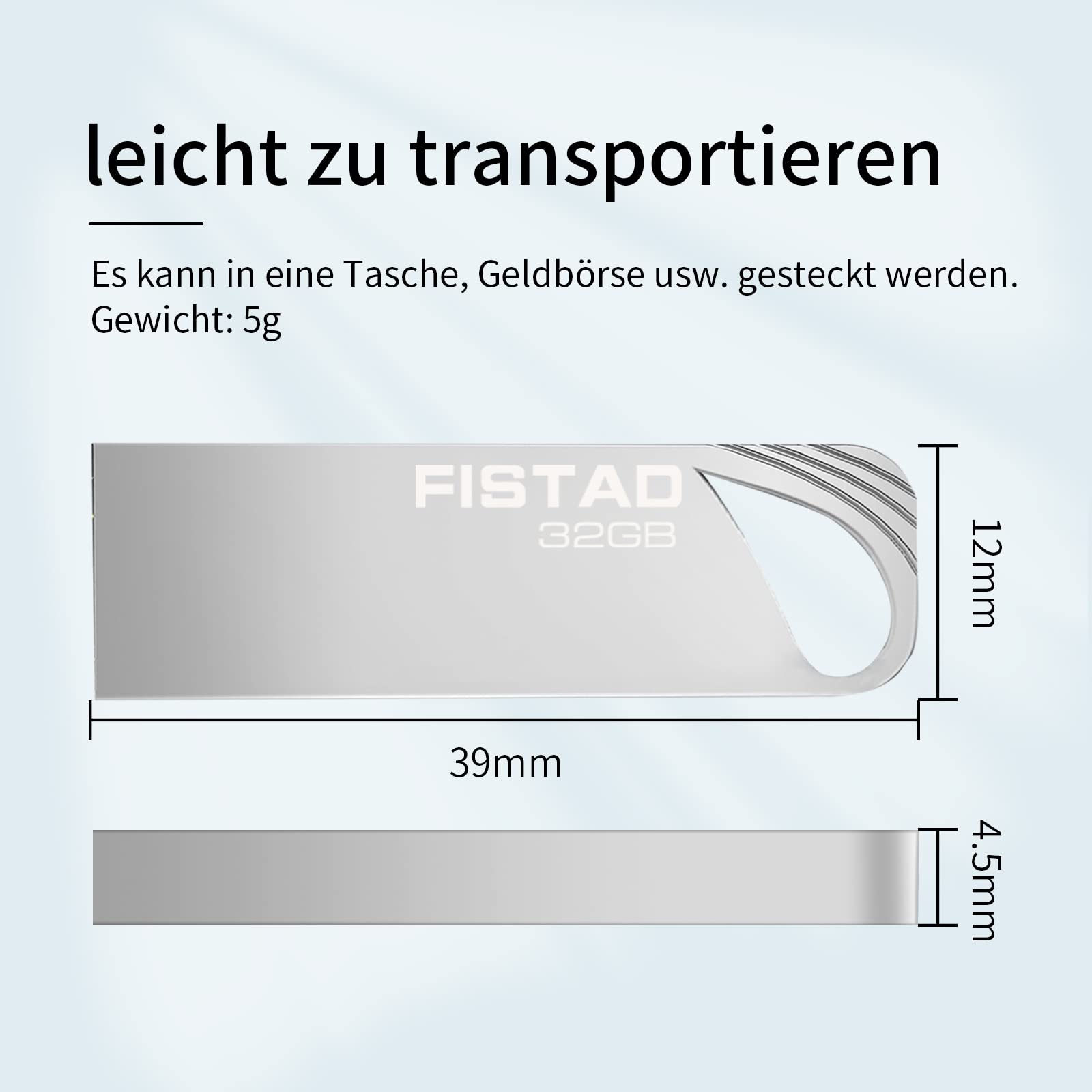 32GB USB 2.0 Flash Drive for Computer, Laptop & Car Storage