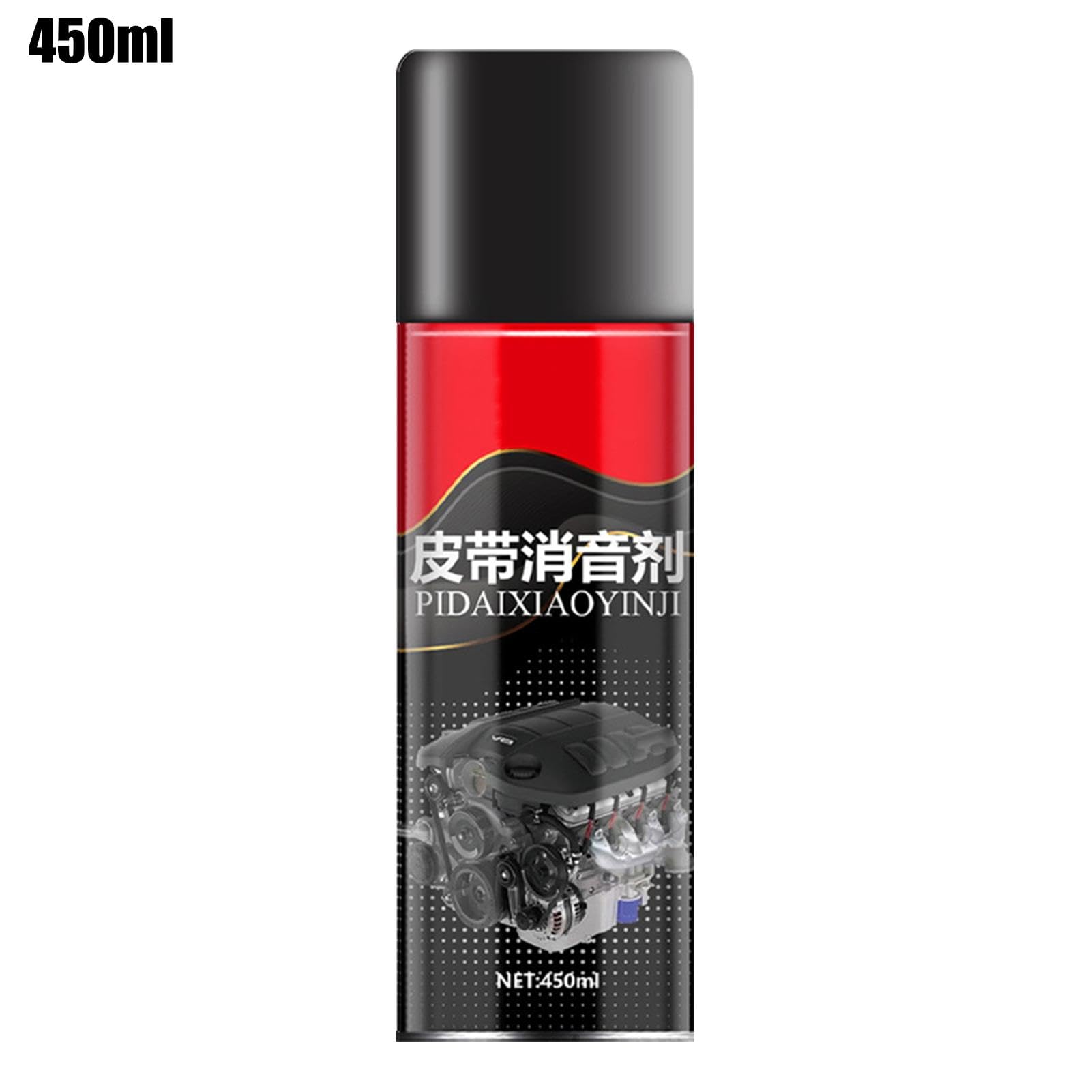 Premium Belt Dressing Spray 450ml - Automotive Belt Noise Reducer & Lubrication Spray | High-Performance Engine Belt Silencer for Smooth, Quiet Operation | Ideal for Car Maintenance, Truck & Heavy Equipment Use in Extreme Temperatures
