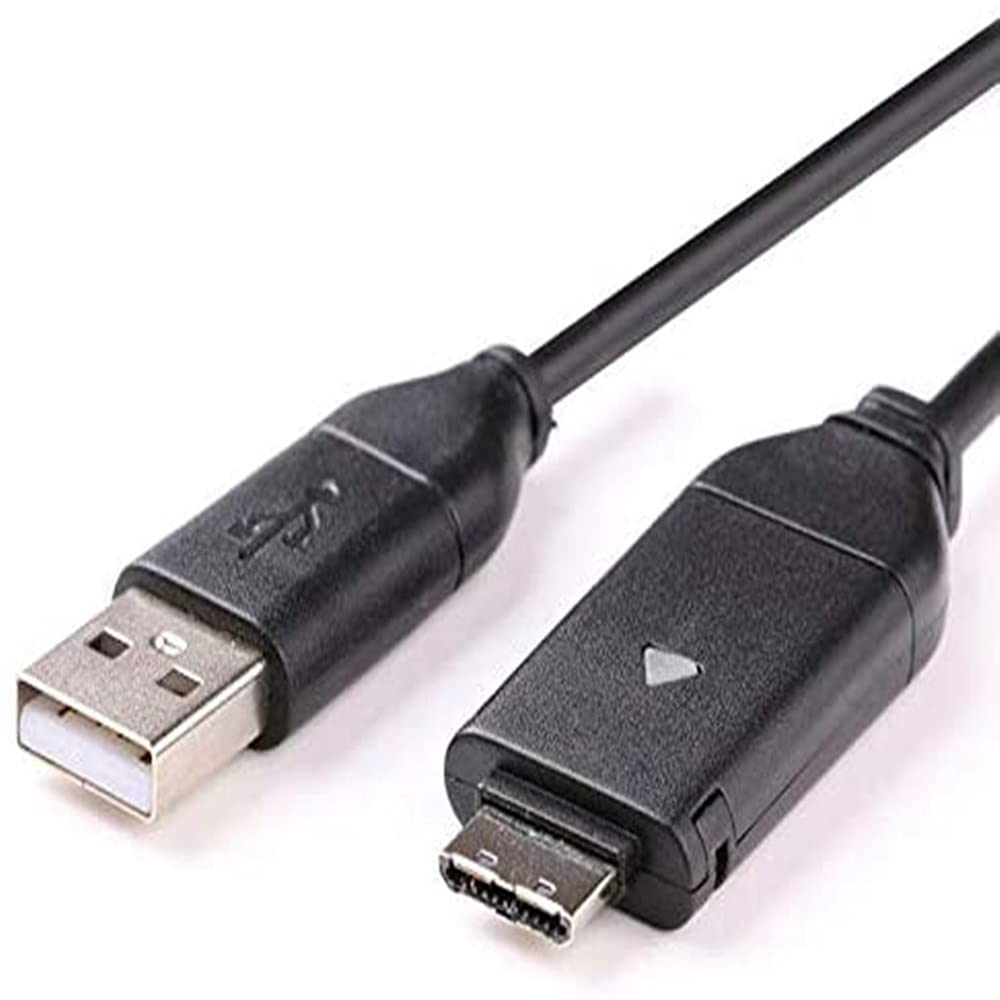 Original USB DC Battery Charger + Data Sync Cable Replacement for Samsung AQ100 WP10 HZ50w ST6500 - Fast Charging & Data Transfer for Digital Cameras, Camcorders, and Power Banks (Home, Travel, Outdoor Photography)