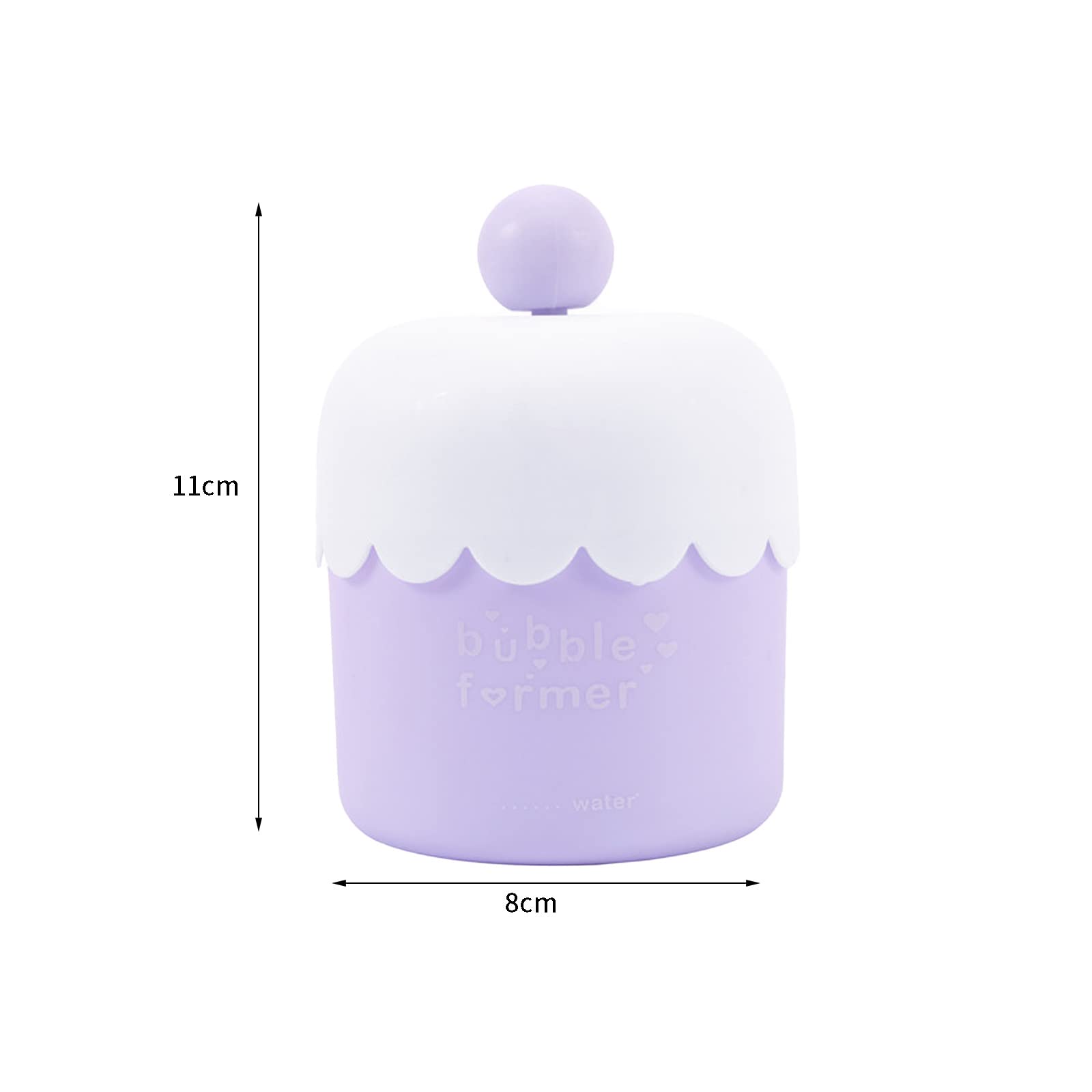 Quick Foaming Manual Face Foam Maker Cup - Cute Skincare Tool & Soap Dispenser for Home, Bathroom, Travel (Purple) | Perfect for Daily Facial Cleansing & Travel Skincare Routine