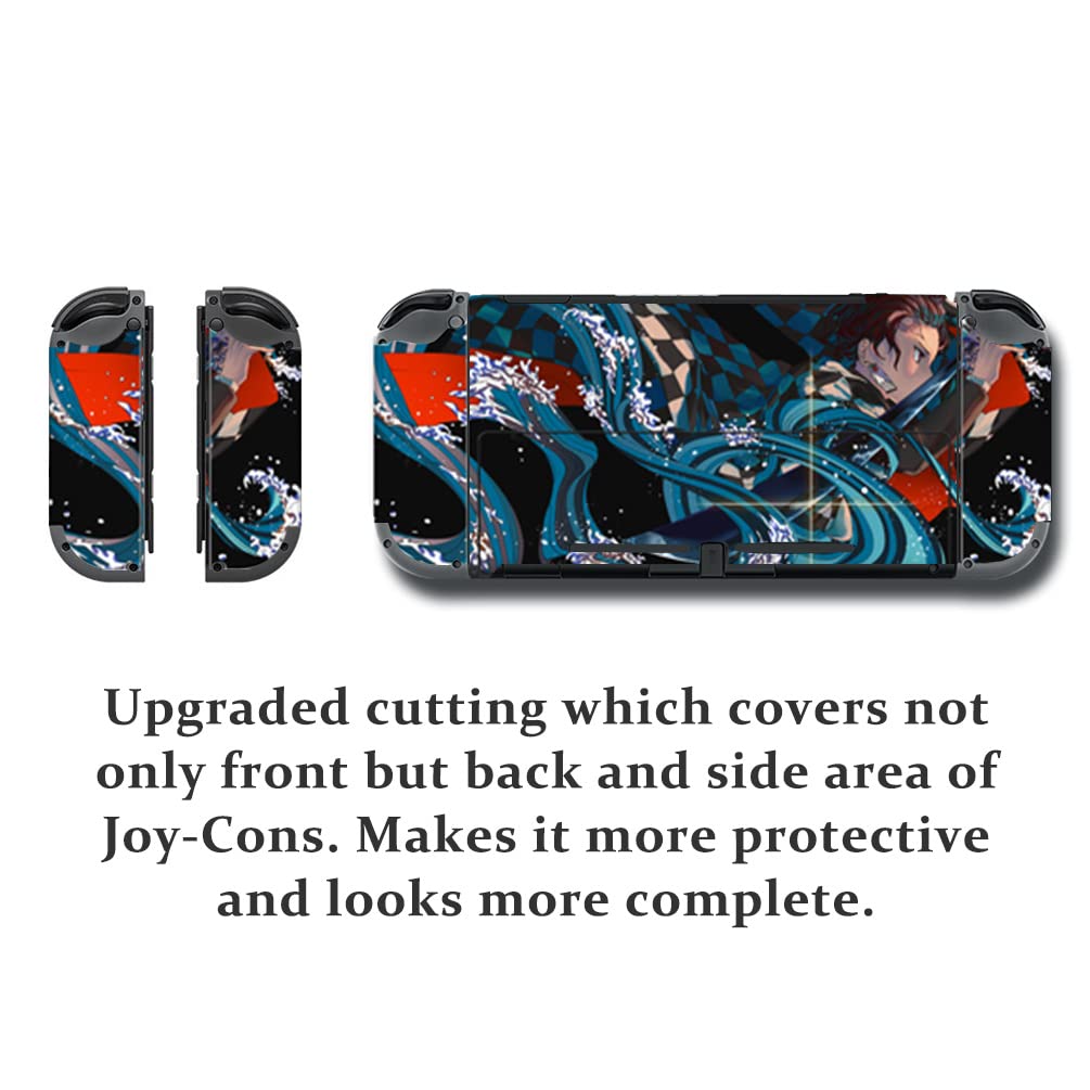 Premium Nintendo Switch OLED Skin Cover - Full Set Decals & Protector for Console, Dock & Joy-Cons | Durable Vinyl Wrap for Scratch Protection | Perfect for Gaming, Travel & Customization