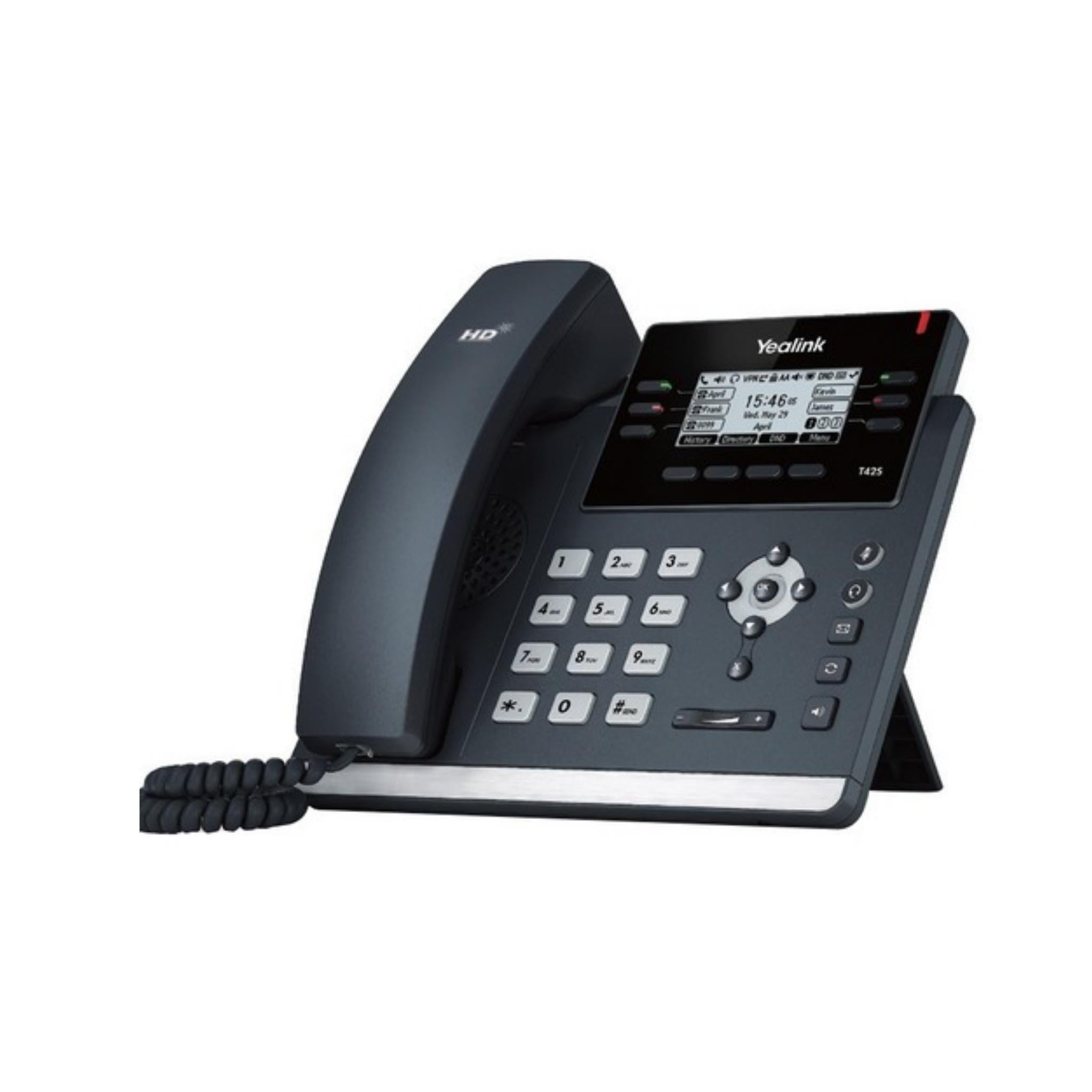 Yealink SIP T42S IP Phone - HD VoIP Business Phone with 4.3