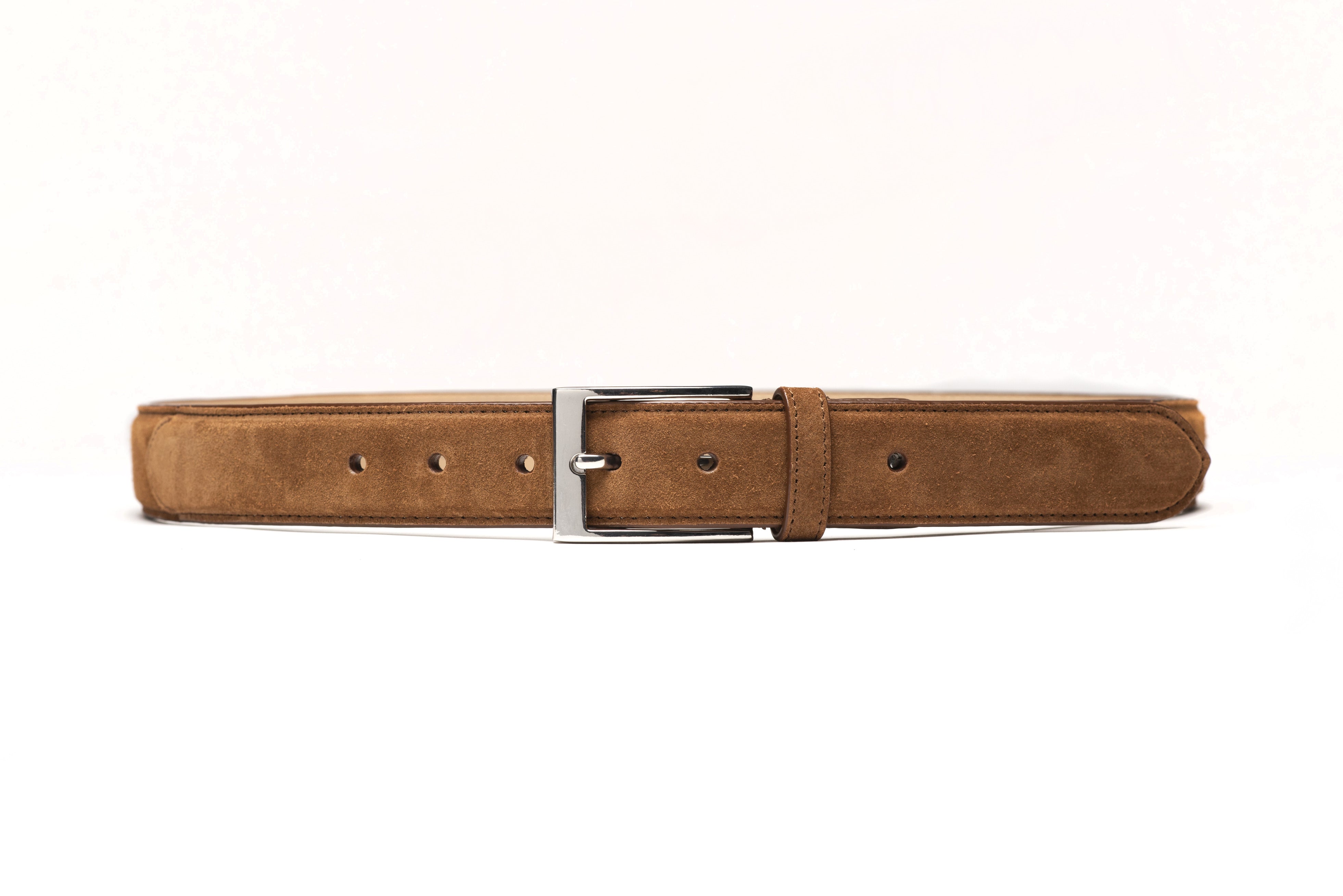 Premium Cognac Suede Flat Belt for Men - Stylish & Durable Leather Belt for Casual & Formal Wear - Perfect for Office, Business, and Everyday Outfits