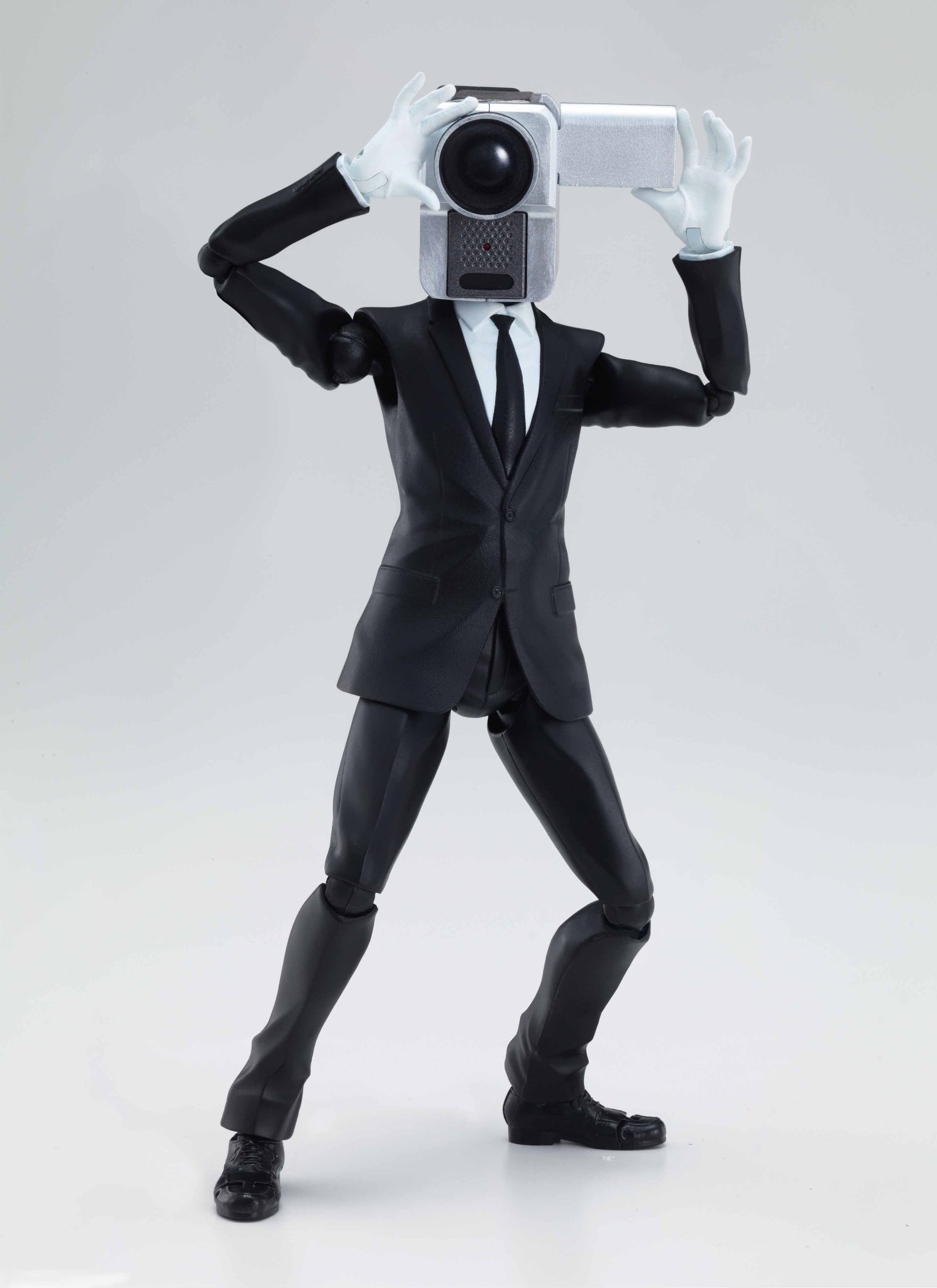 SH Figuarts Camera Otoko Action Figure - High-Quality Collectible Toy for Anime Fans | Perfect for Display, Photography & Cosplay Scenes
