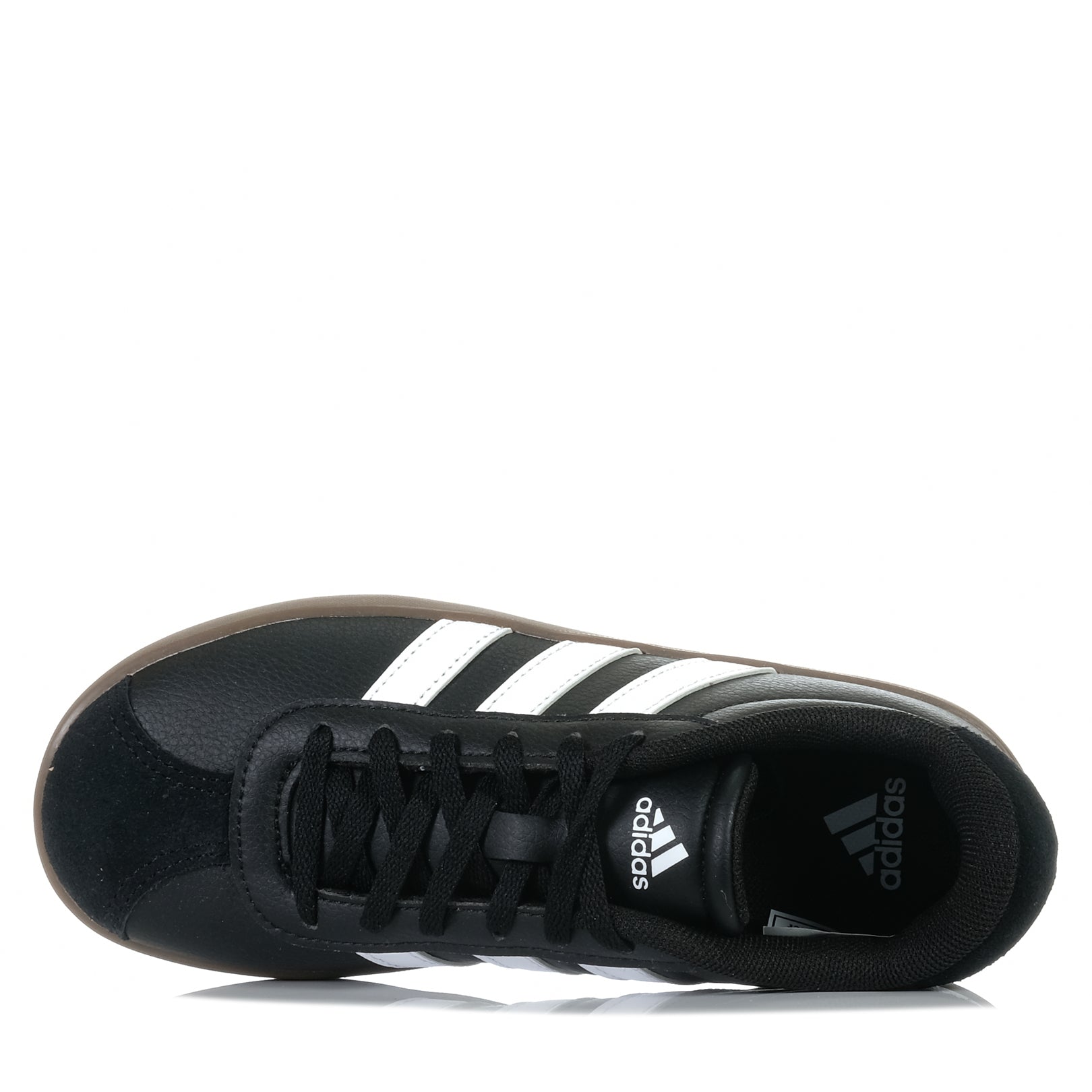 Adidas VL Court 3.0 K Kids Black Sneakers - Comfortable Athletic Shoes for Boys & Girls - Perfect for School, Sports & Casual Wear