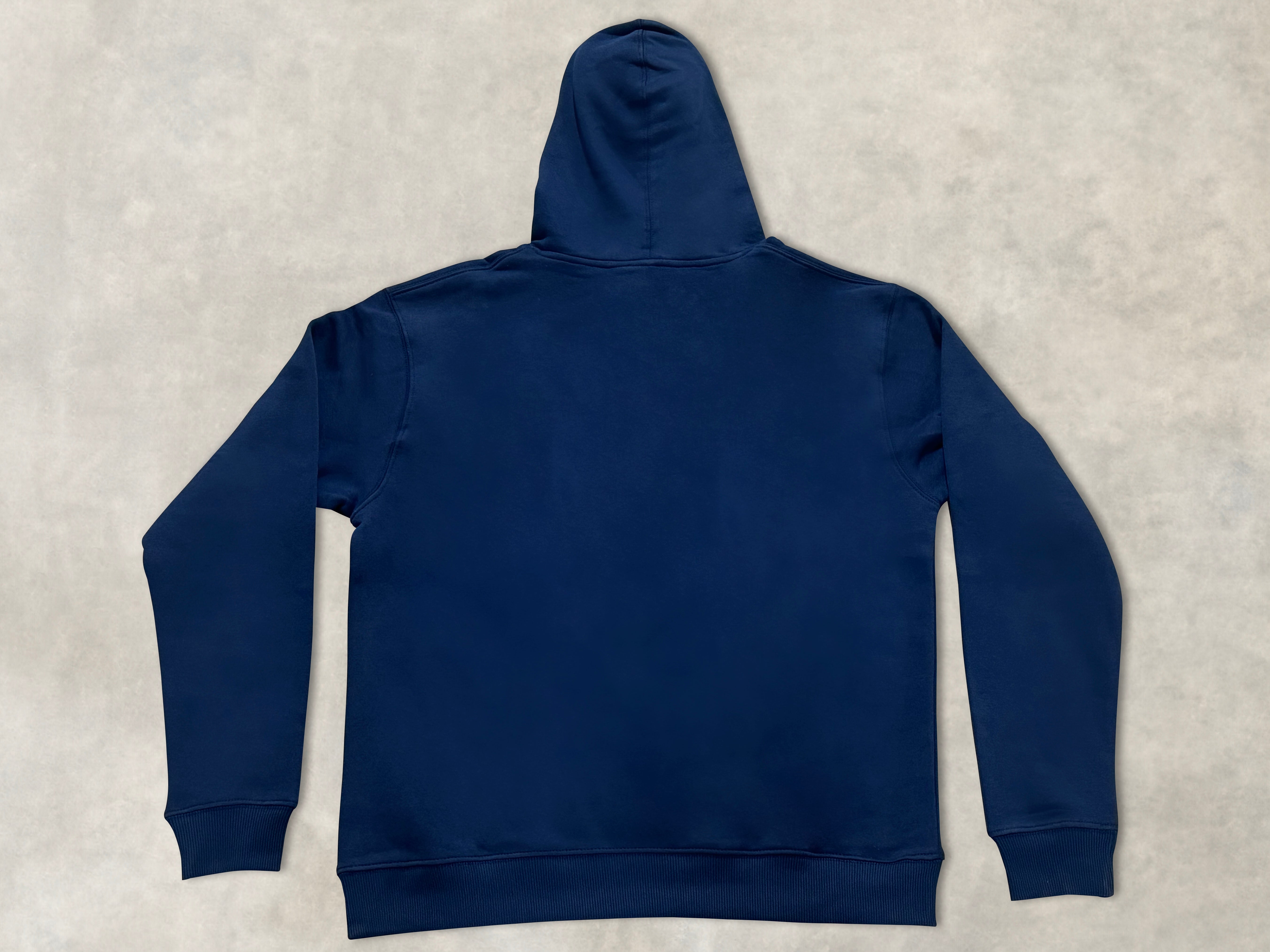 Cerus Navy Core Hoodie - Premium Cotton Pullover for Men & Women | Comfortable & Stylish for Casual Wear, Gym, and Outdoor Activities