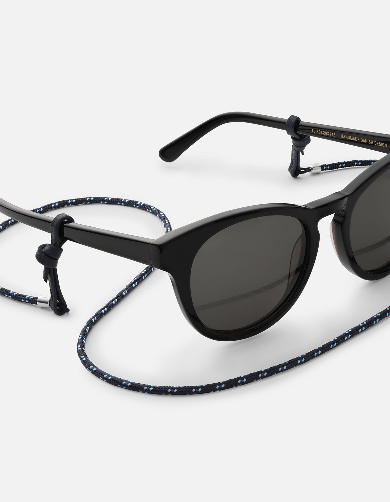 Premium Nexus Nylon Sunglass Cord with Sterling Silver Ends - Secure & Stylish Eyewear Retainer for Sports, Outdoor Activities & Everyday Use