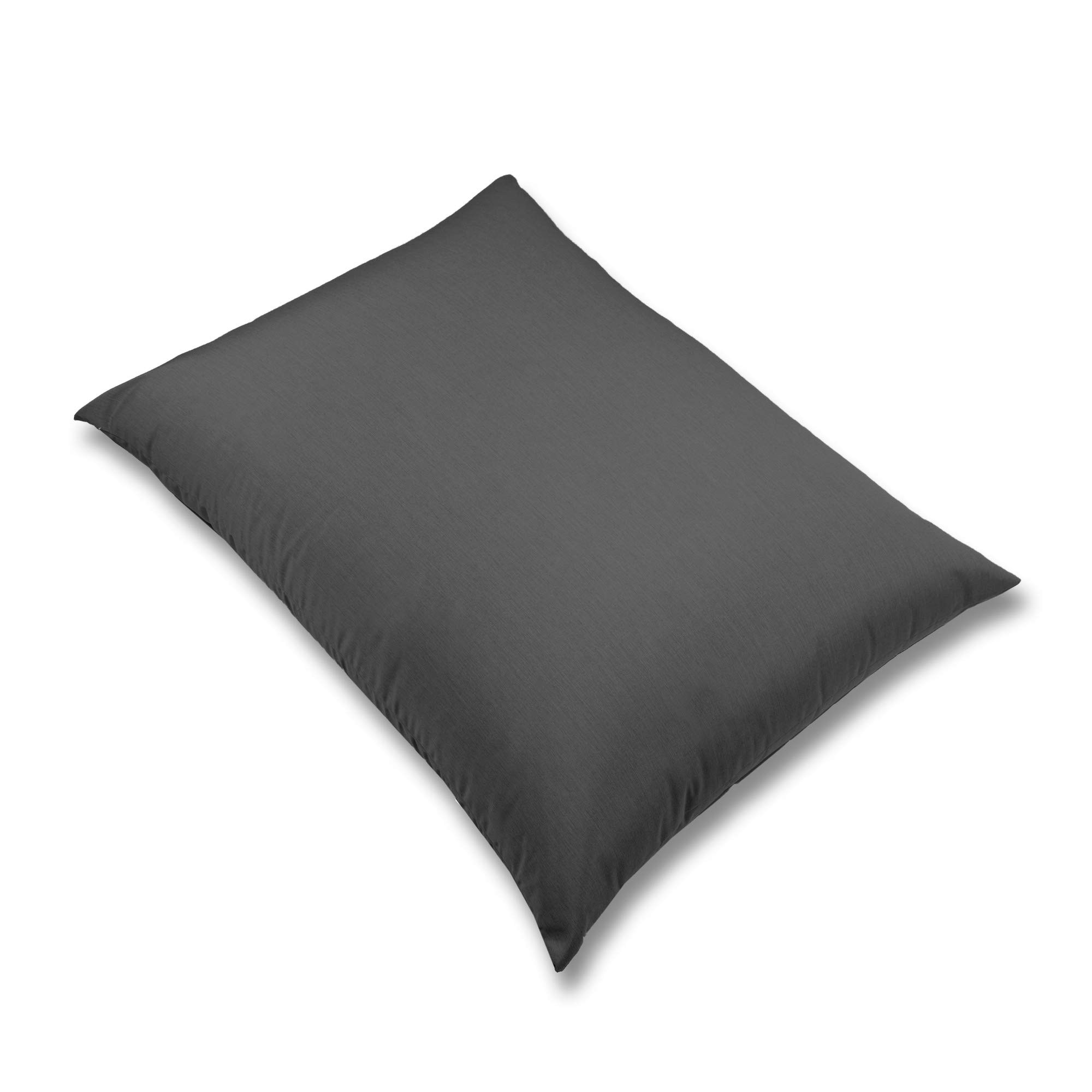 Jaxx Piper Giant Outdoor Pillow Bean Bag Chair - Waterproof & Durable Slate Gray Lounge Seating for Patio, Poolside, Backyard & Camping