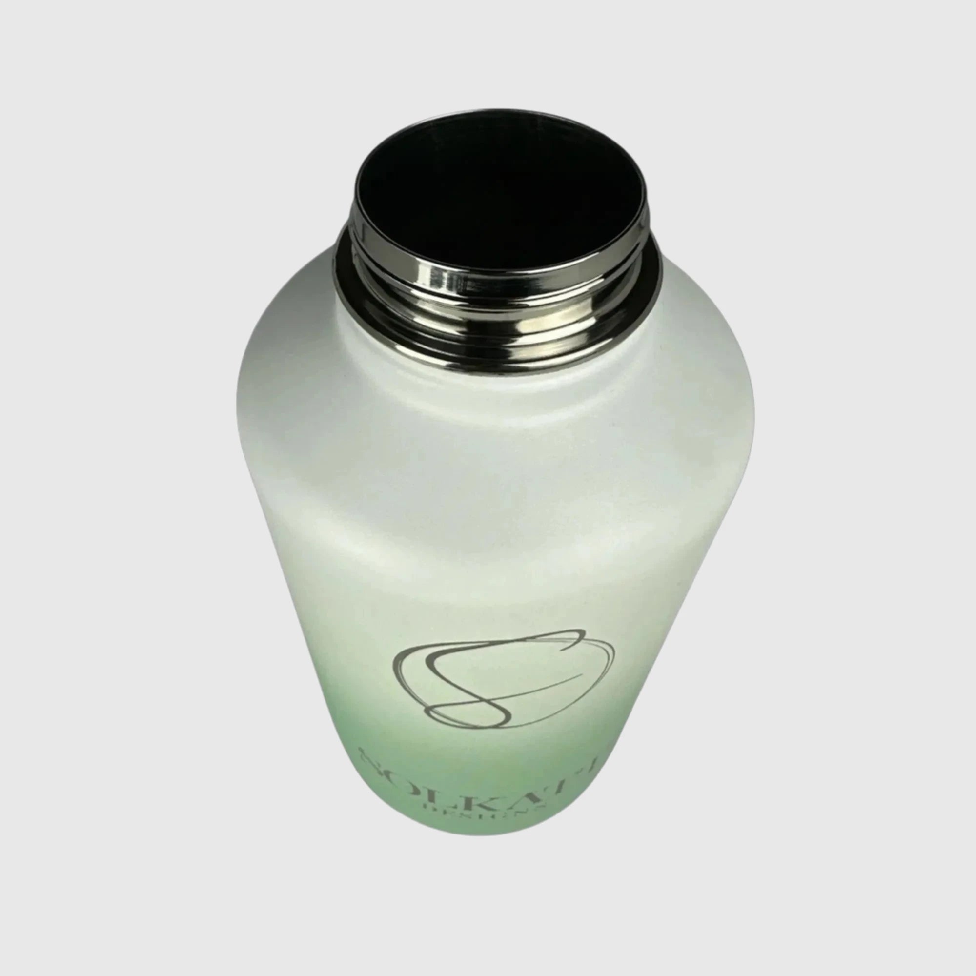 Pastel Green Insulated Stainless Steel Water Bottle 64oz (1.9L) - Leakproof & Sweatproof for Gym, Hiking, Camping & Outdoor Activities