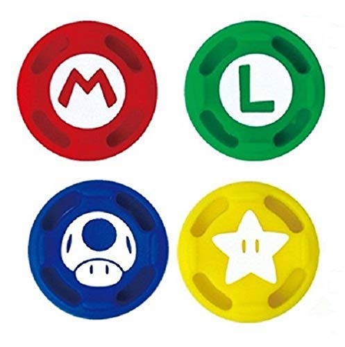 4PCS Silicone Analog Thumb Stick Grips for Nintendo Switch & Switch Lite Joy-Con Controllers - Improve Grip & Comfort for Gaming, Travel, and Long Play Sessions