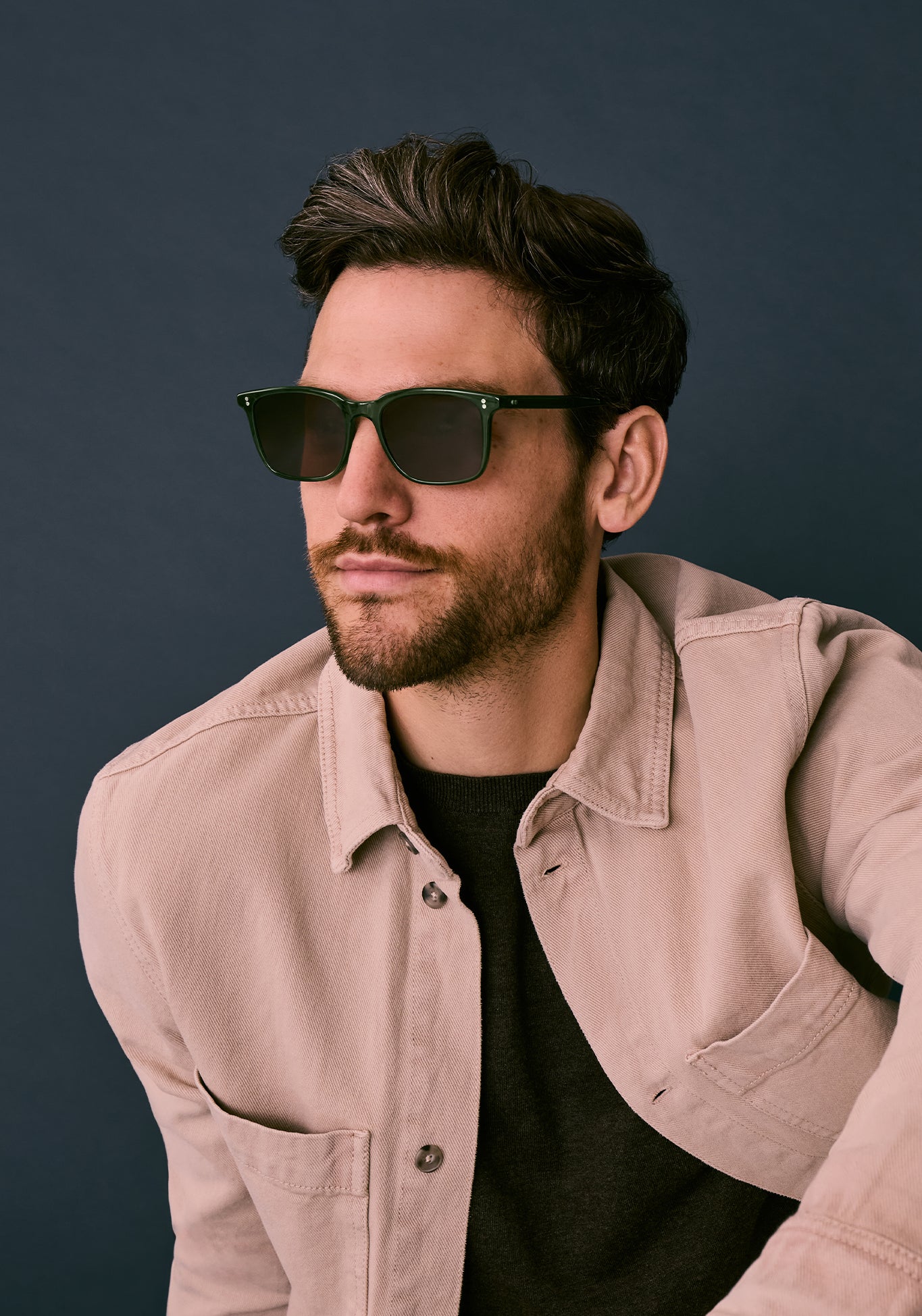 MATTHEW Polarized Sunglasses for Men & Women - Bottle Green Lens UV Protection - Perfect for Driving, Fishing & Outdoor Activities