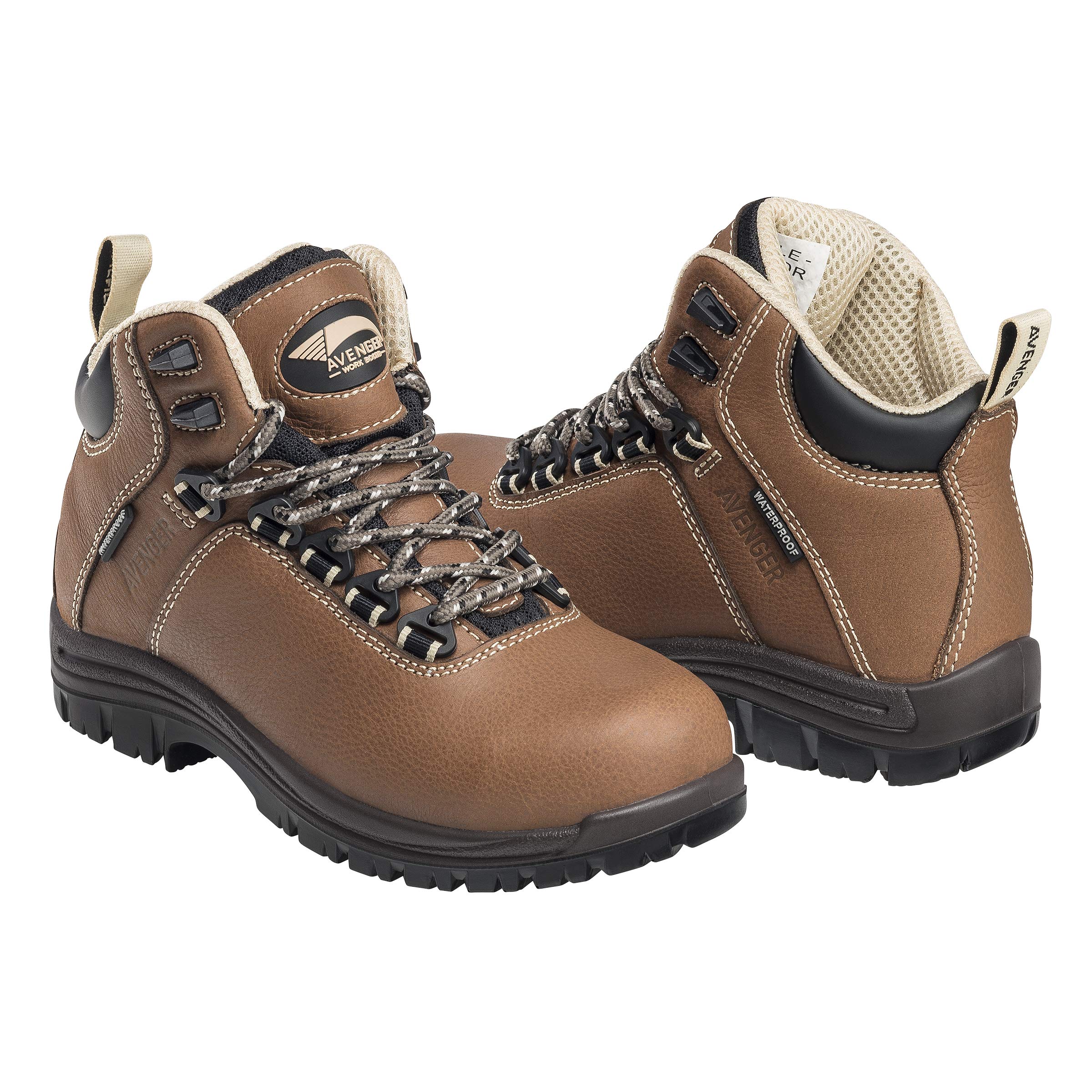FSI FOOTWEAR SPECIALTIES INTERNATIONAL Women's Breaker Work Boot - Steel Toe Industrial Safety Shoes for Construction, Warehouse & Outdoor Work
