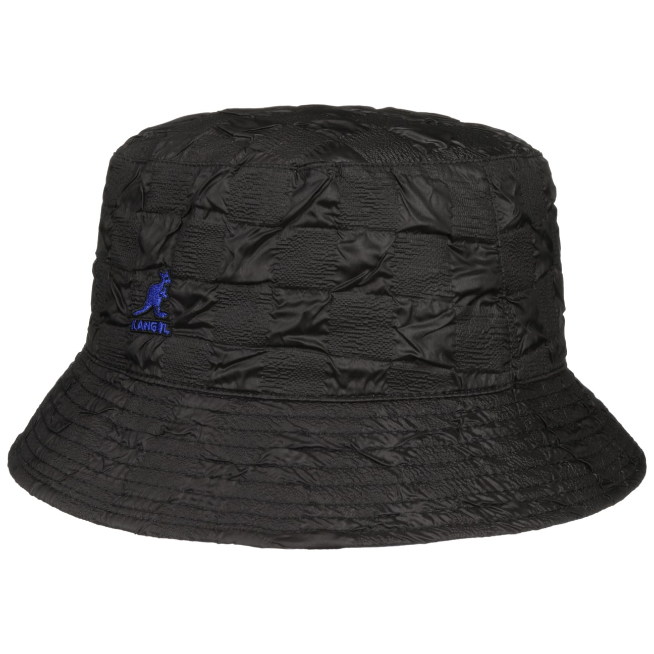 Kangol Pucker Check Bucket Reversible Hat - Stylish Unisex Sun Protection for Outdoor Activities, Travel & Casual Wear