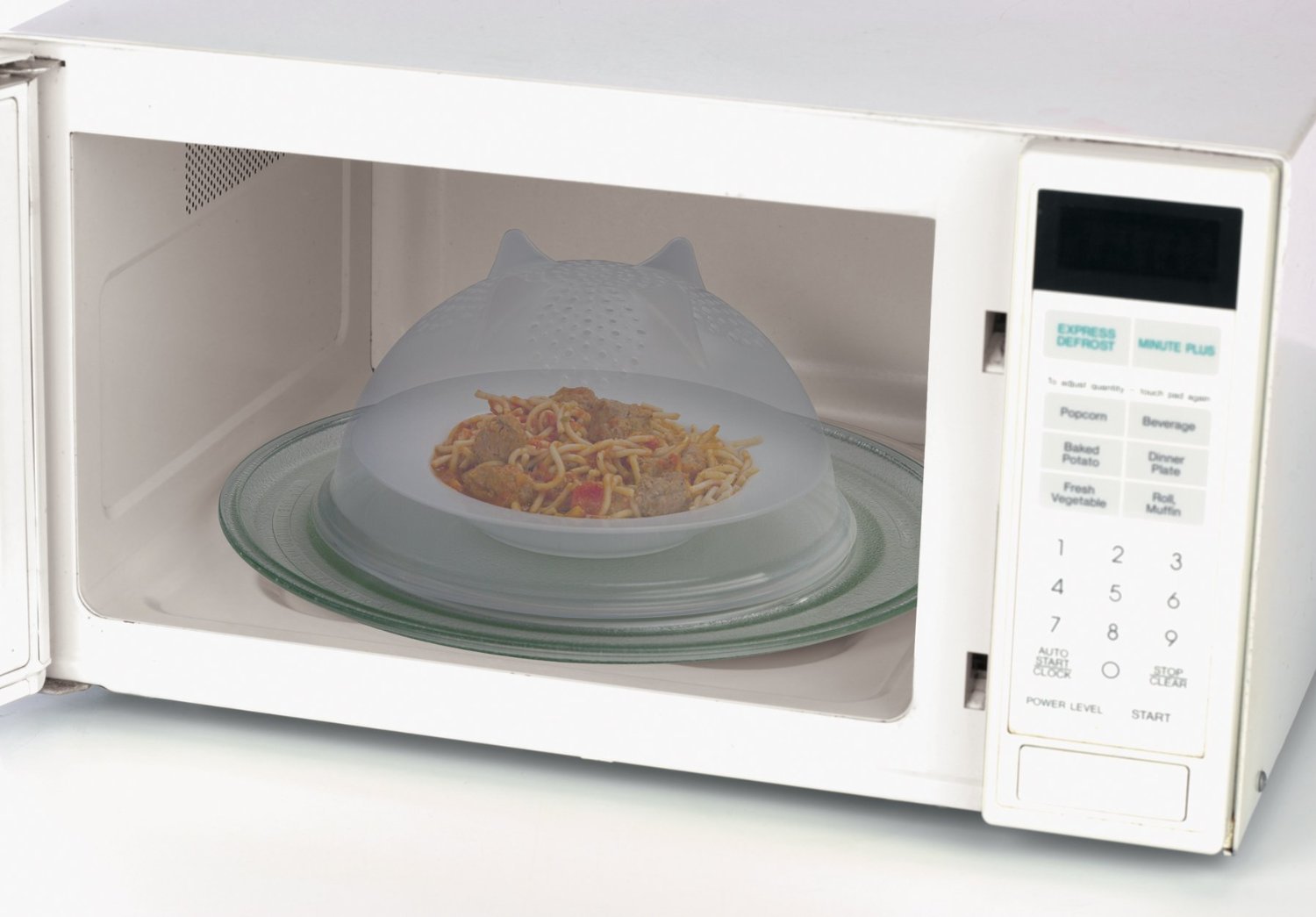 Progressive Microwave Food Cover and Colander Set - BPA-Free Splatter Guard & Strainer for Easy Cooking - Perfect for Reheating, Steaming, and Draining Pasta in Microwave