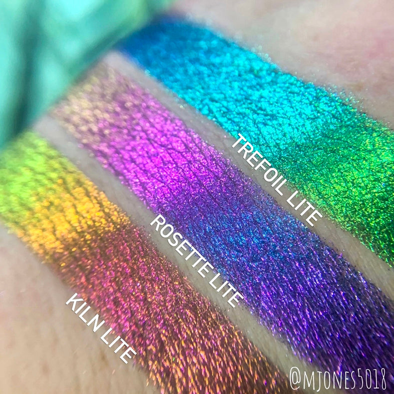 Kiln Lite | Multichrome Jewelled Eyeshadow Palette - Long-Lasting Pigmented Makeup for Day & Night Glam Looks