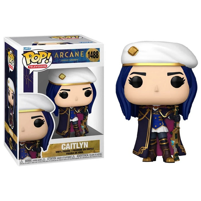 Arcane League of Legends Pop! Vinyl Figure Caitlyn Collectible [1488] - Perfect for Gaming Displays, Anime Collections & LOL Fan Gifts